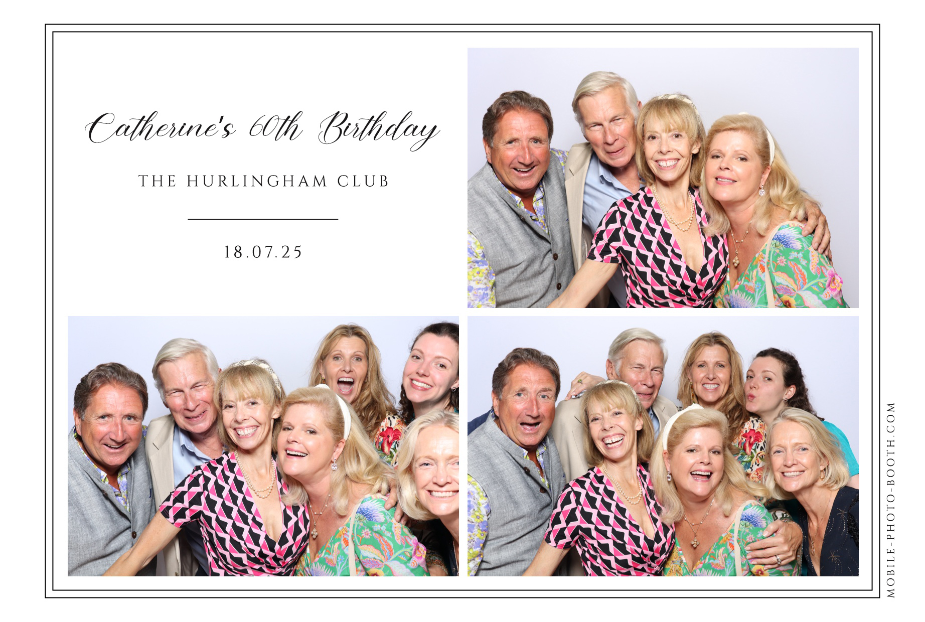 Catherine's 60th Party | View more photos from the event at images.mobile-photo-booth.com/u/MobilePhotoBoothUK/Catherines-60th-Party