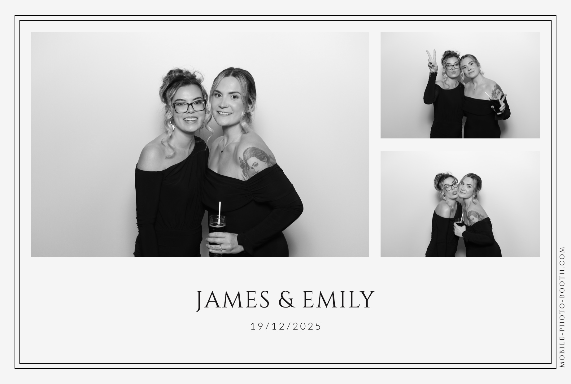 James & Emily | View more photos from the event at images.mobile-photo-booth.com/u/MobilePhotoBoothUK/James-Emily