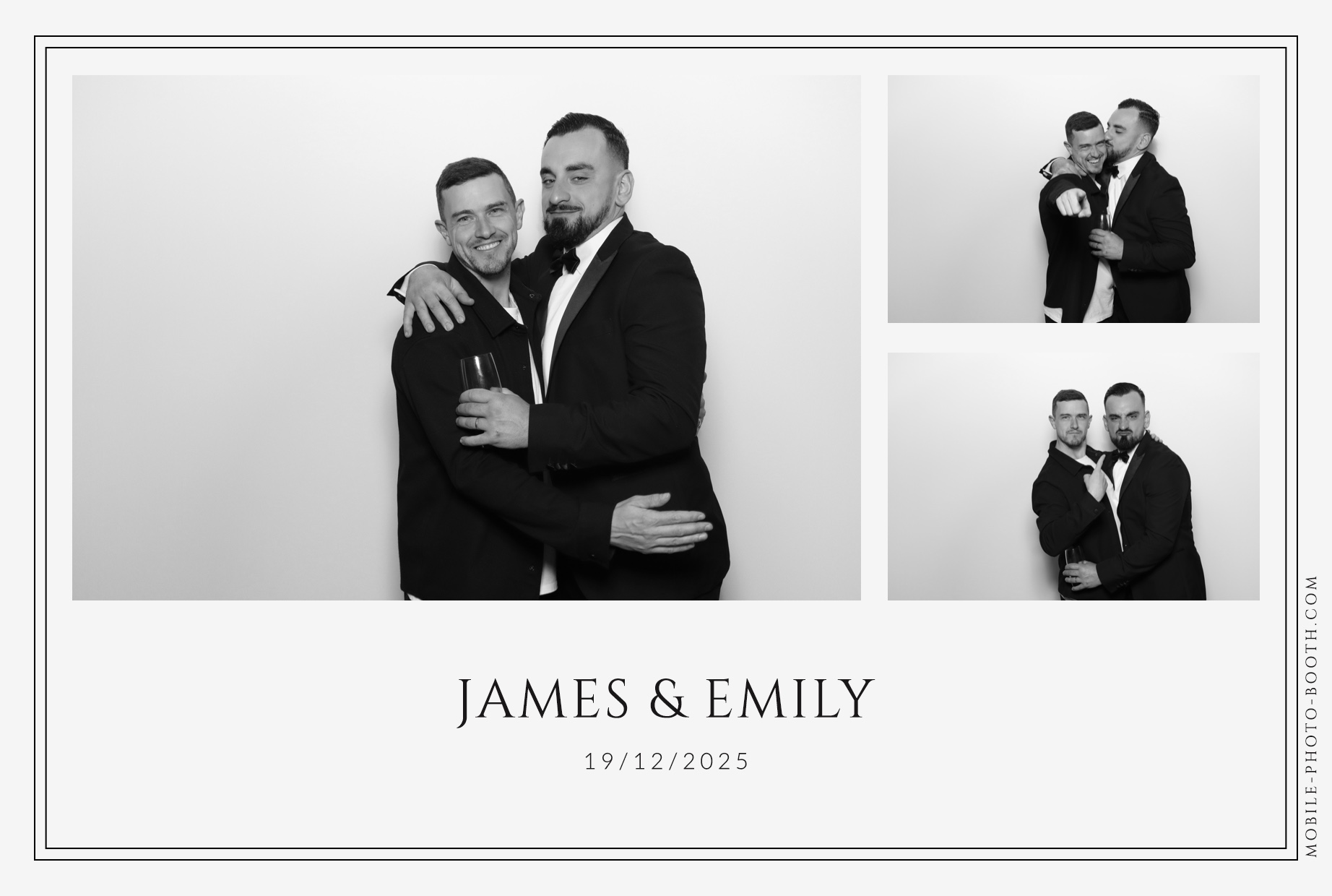 James & Emily | View more photos from the event at images.mobile-photo-booth.com/u/MobilePhotoBoothUK/James-Emily