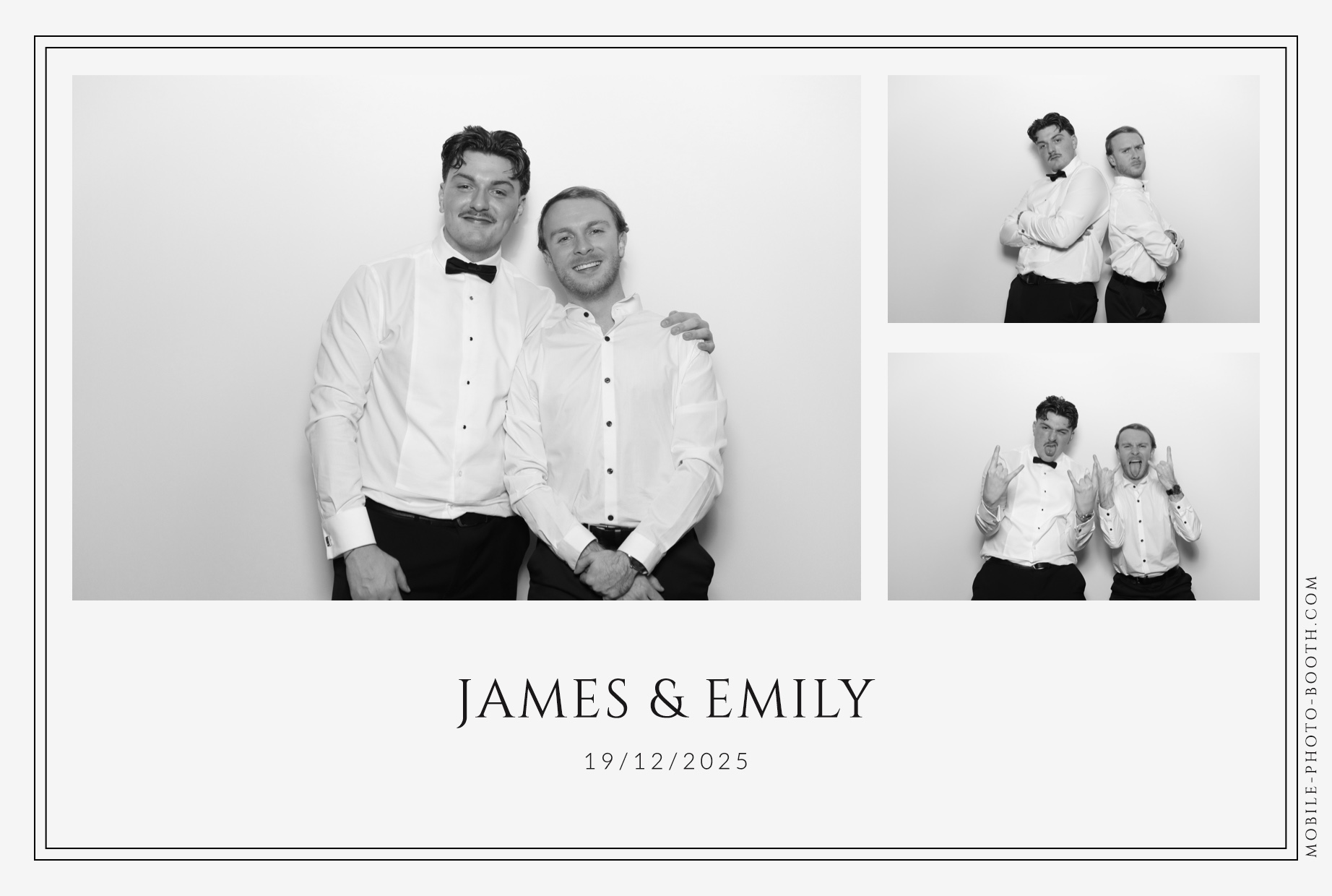 James & Emily | View more photos from the event at images.mobile-photo-booth.com/u/MobilePhotoBoothUK/James-Emily
