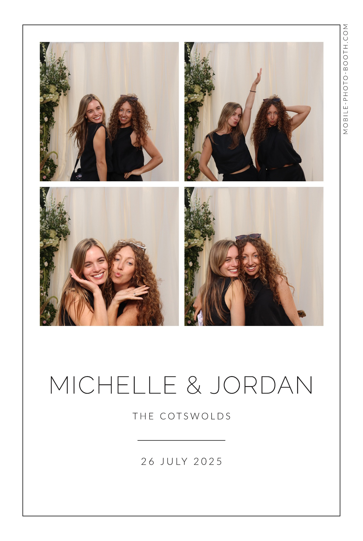 Jordan & Michelle | View more photos from the event at images.mobile-photo-booth.com/u/MobilePhotoBoothUK/Jordan-Michelle