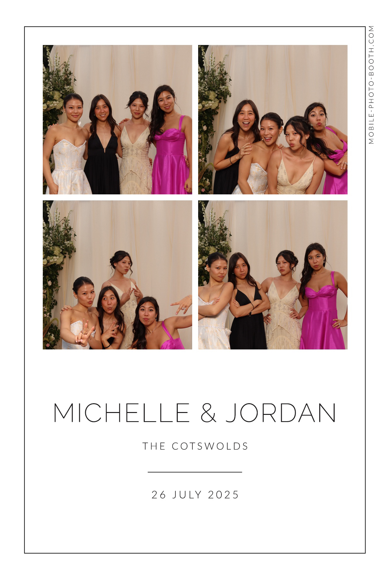 Jordan & Michelle | View more photos from the event at images.mobile-photo-booth.com/u/MobilePhotoBoothUK/Jordan-Michelle