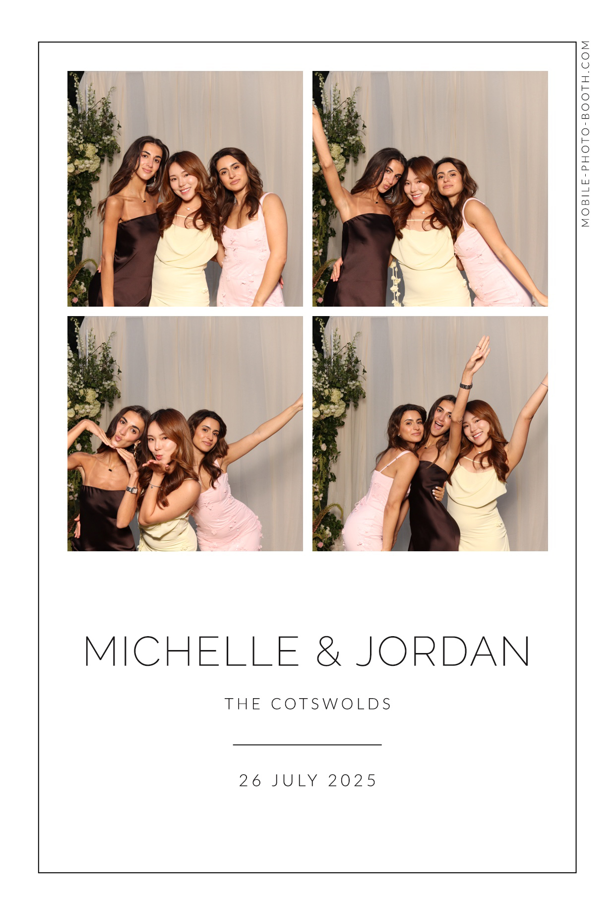 Jordan & Michelle | View more photos from the event at images.mobile-photo-booth.com/u/MobilePhotoBoothUK/Jordan-Michelle