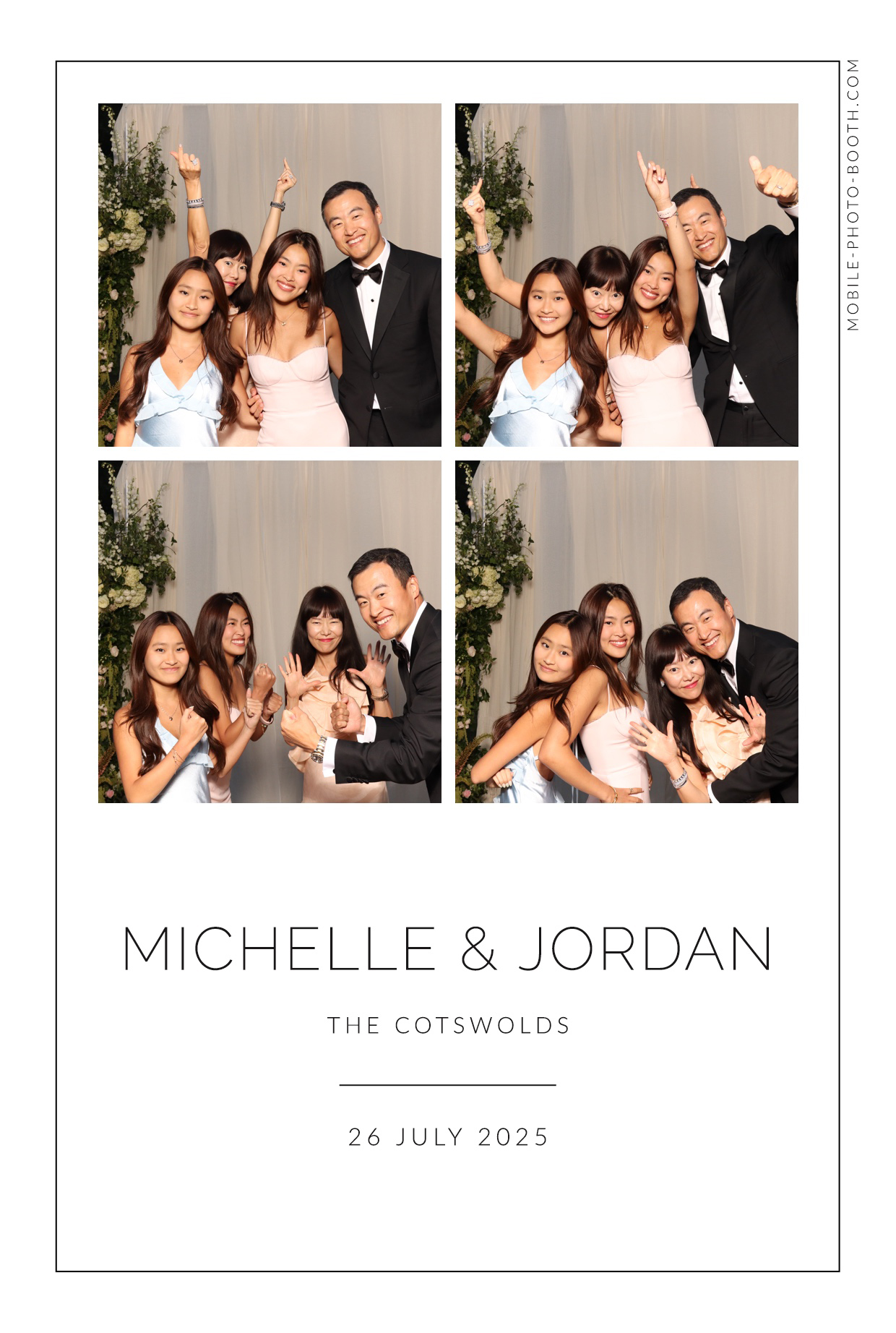 Jordan & Michelle | View more photos from the event at images.mobile-photo-booth.com/u/MobilePhotoBoothUK/Jordan-Michelle