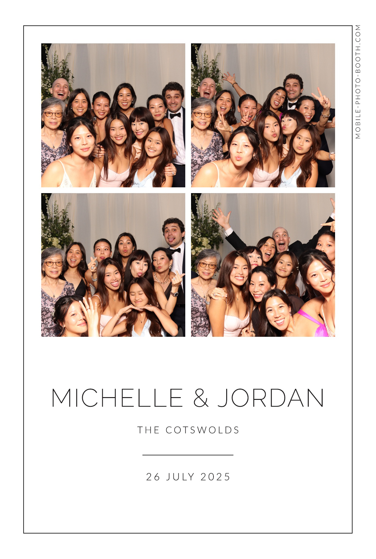 Jordan & Michelle | View more photos from the event at images.mobile-photo-booth.com/u/MobilePhotoBoothUK/Jordan-Michelle