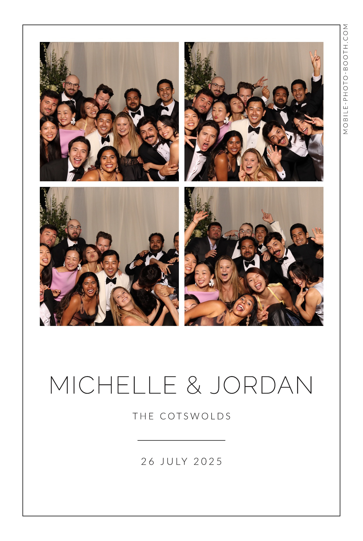 Jordan & Michelle | View more photos from the event at images.mobile-photo-booth.com/u/MobilePhotoBoothUK/Jordan-Michelle