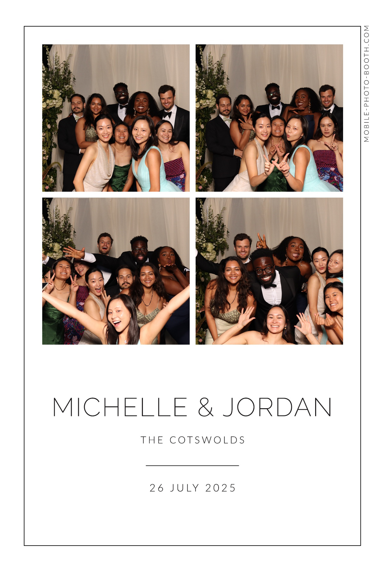 Jordan & Michelle | View more photos from the event at images.mobile-photo-booth.com/u/MobilePhotoBoothUK/Jordan-Michelle