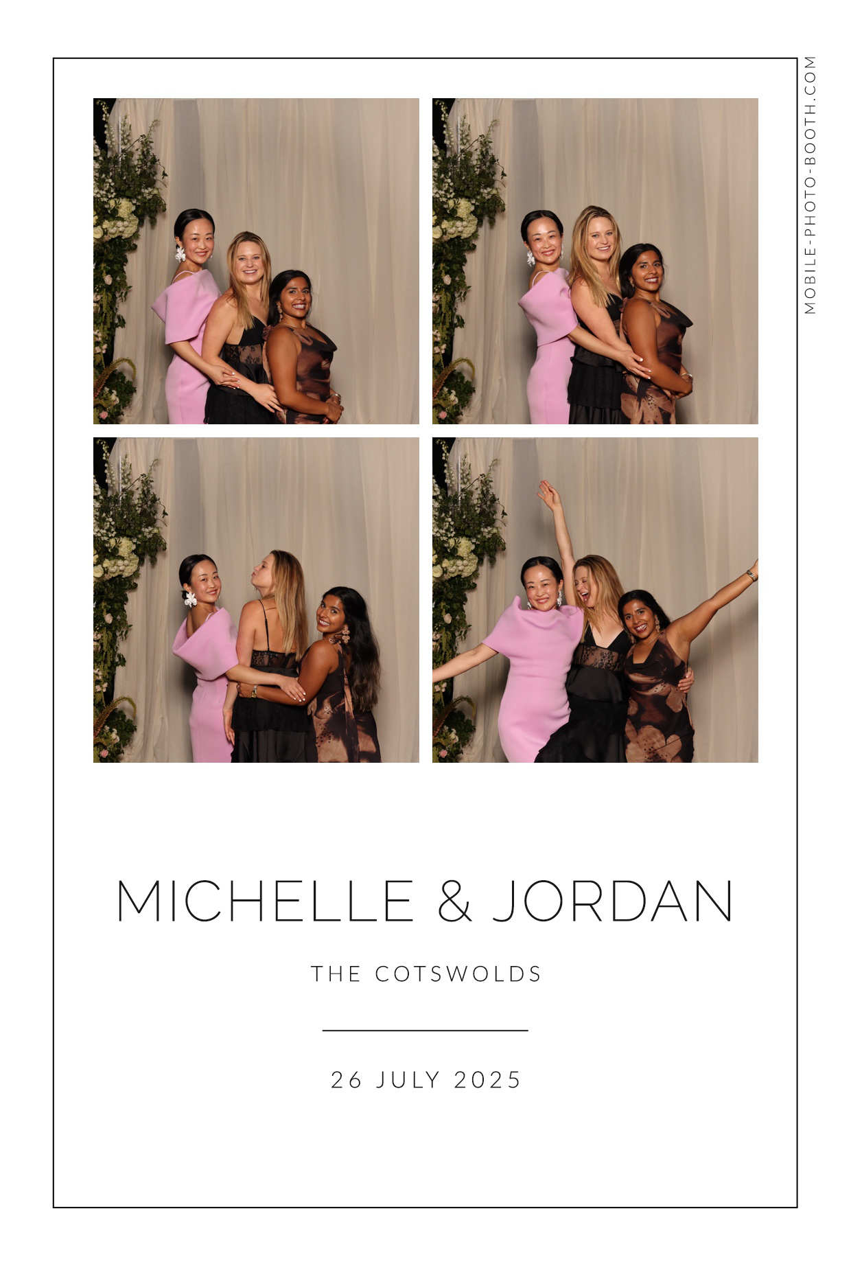 Jordan & Michelle | View more photos from the event at images.mobile-photo-booth.com/u/MobilePhotoBoothUK/Jordan-Michelle
