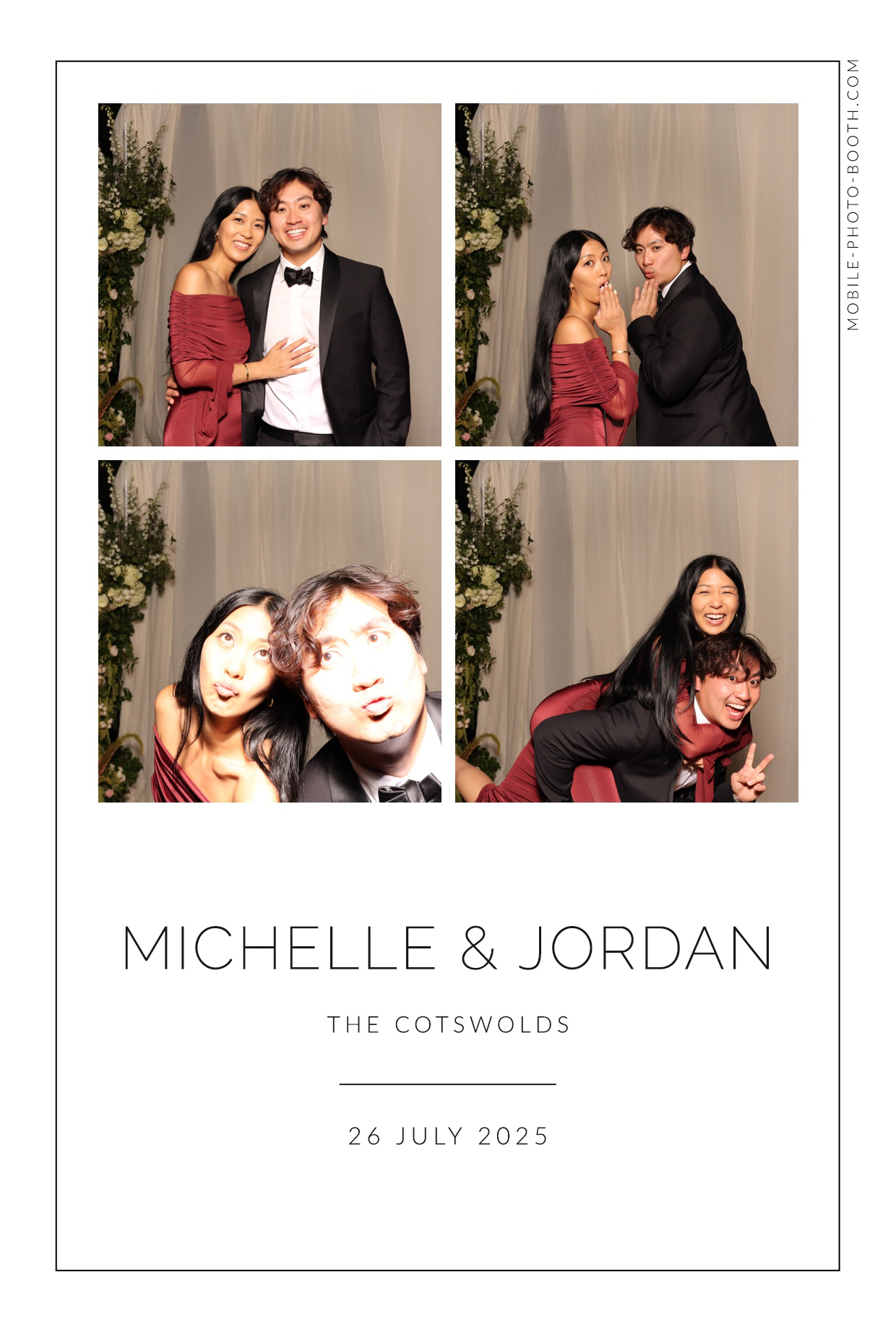 Jordan & Michelle | View more photos from the event at images.mobile-photo-booth.com/u/MobilePhotoBoothUK/Jordan-Michelle