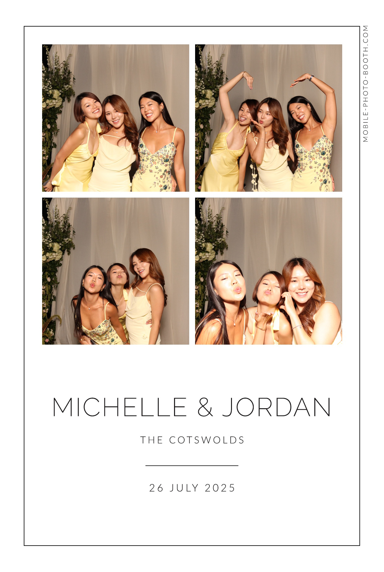 Jordan & Michelle | View more photos from the event at images.mobile-photo-booth.com/u/MobilePhotoBoothUK/Jordan-Michelle