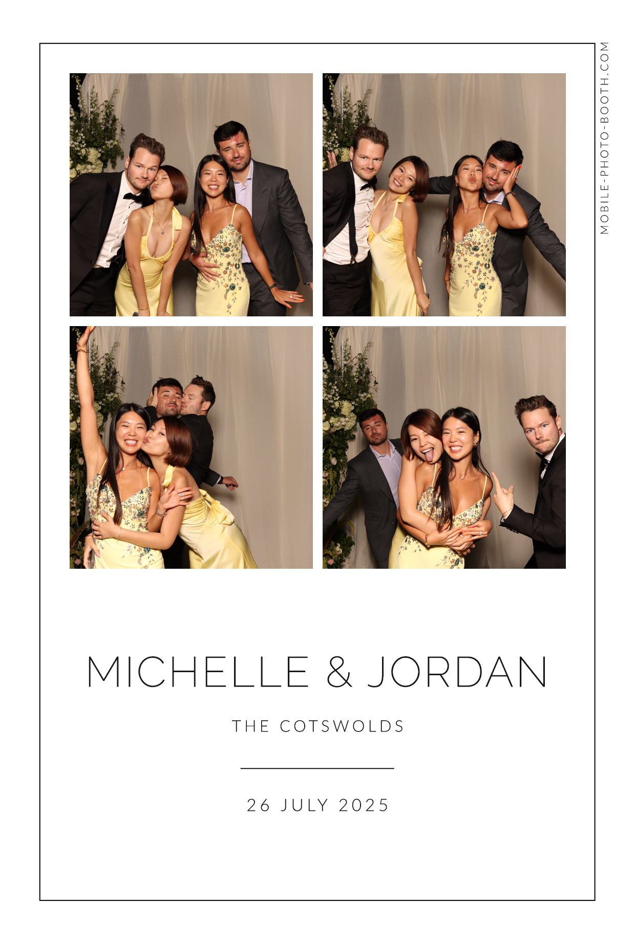 Jordan & Michelle | View more photos from the event at images.mobile-photo-booth.com/u/MobilePhotoBoothUK/Jordan-Michelle