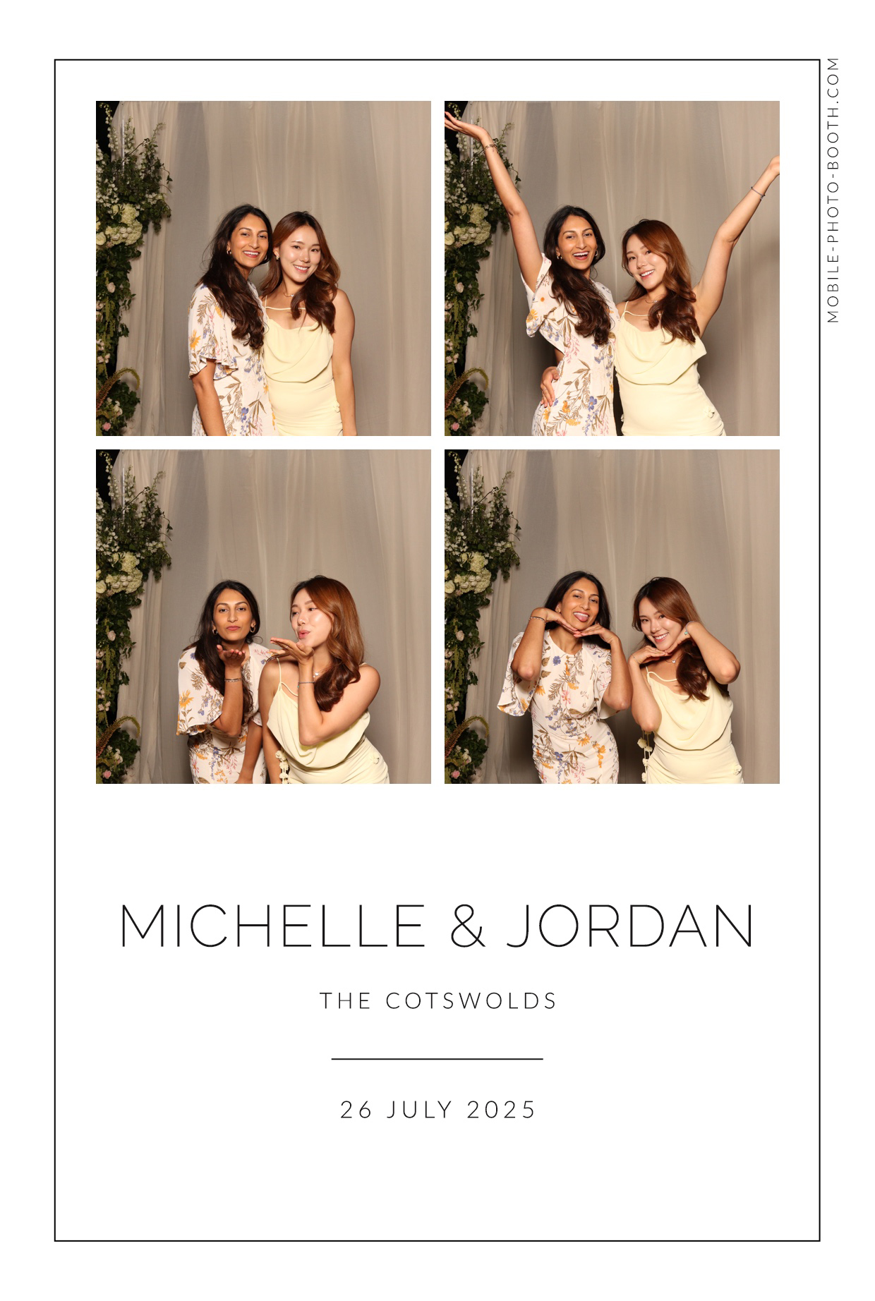 Jordan & Michelle | View more photos from the event at images.mobile-photo-booth.com/u/MobilePhotoBoothUK/Jordan-Michelle