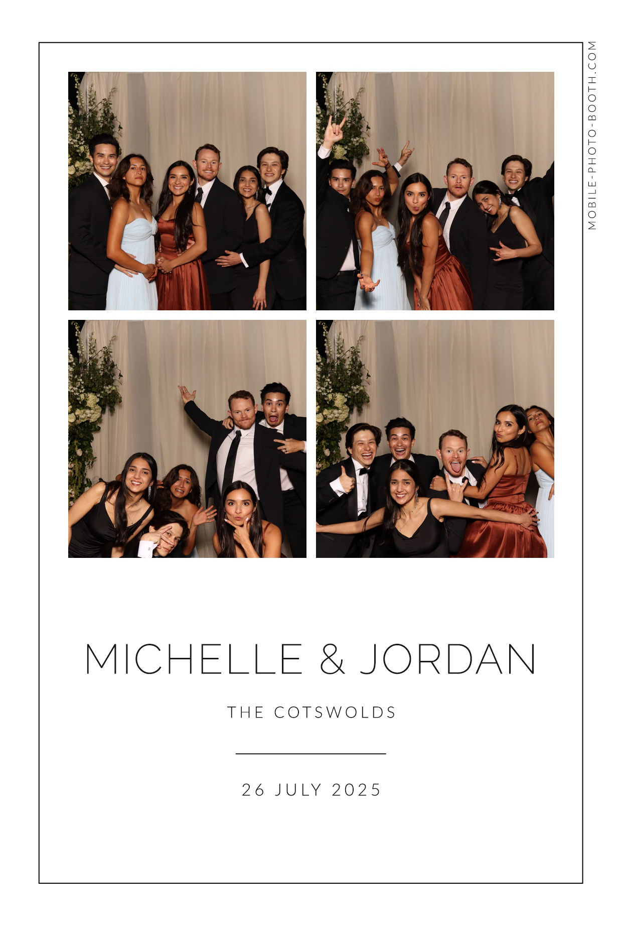 Jordan & Michelle | View more photos from the event at images.mobile-photo-booth.com/u/MobilePhotoBoothUK/Jordan-Michelle