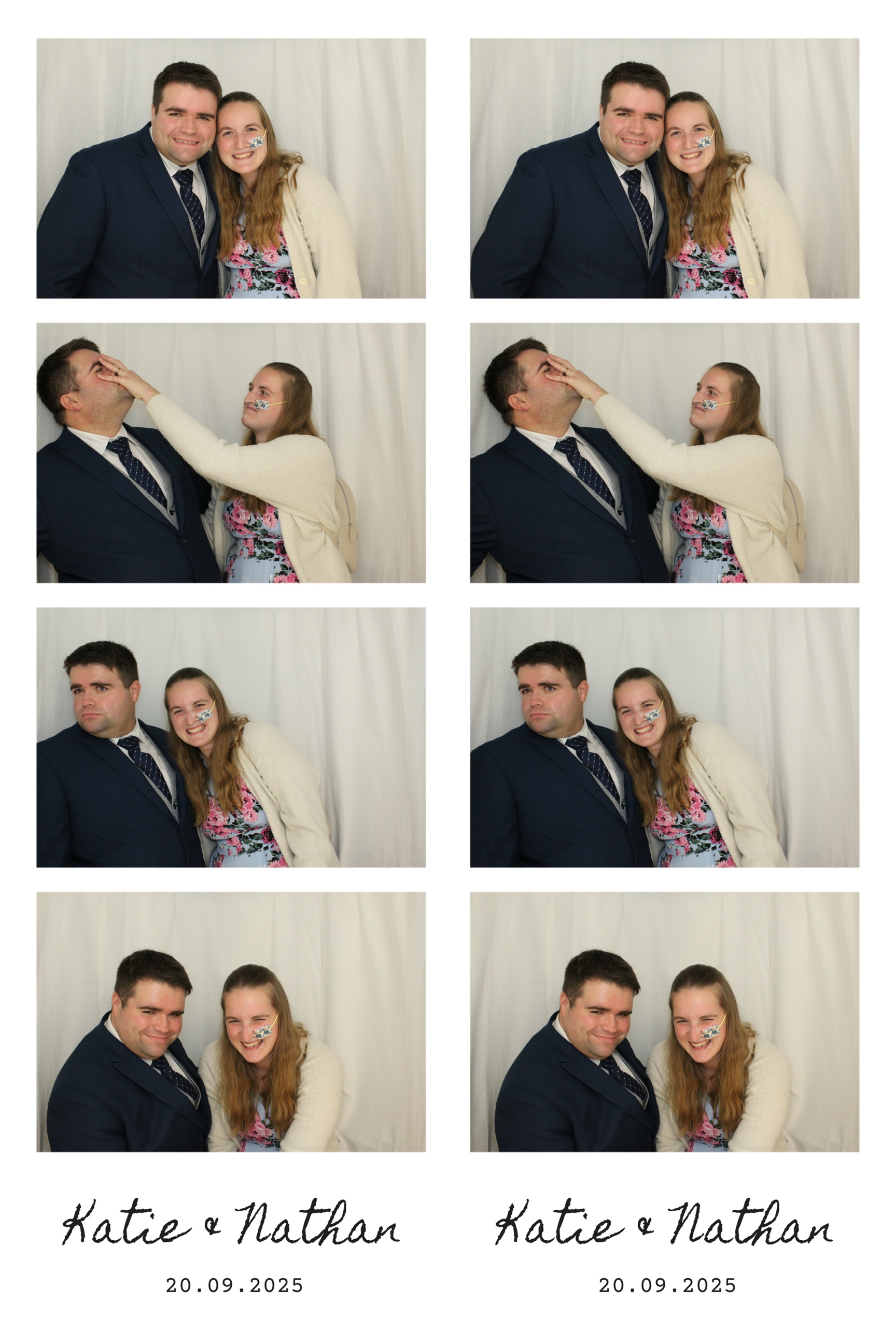 Katie & Nathan | View more photos from the event at images.mobile-photo-booth.com/u/MobilePhotoBoothUK/Katie-Nathan