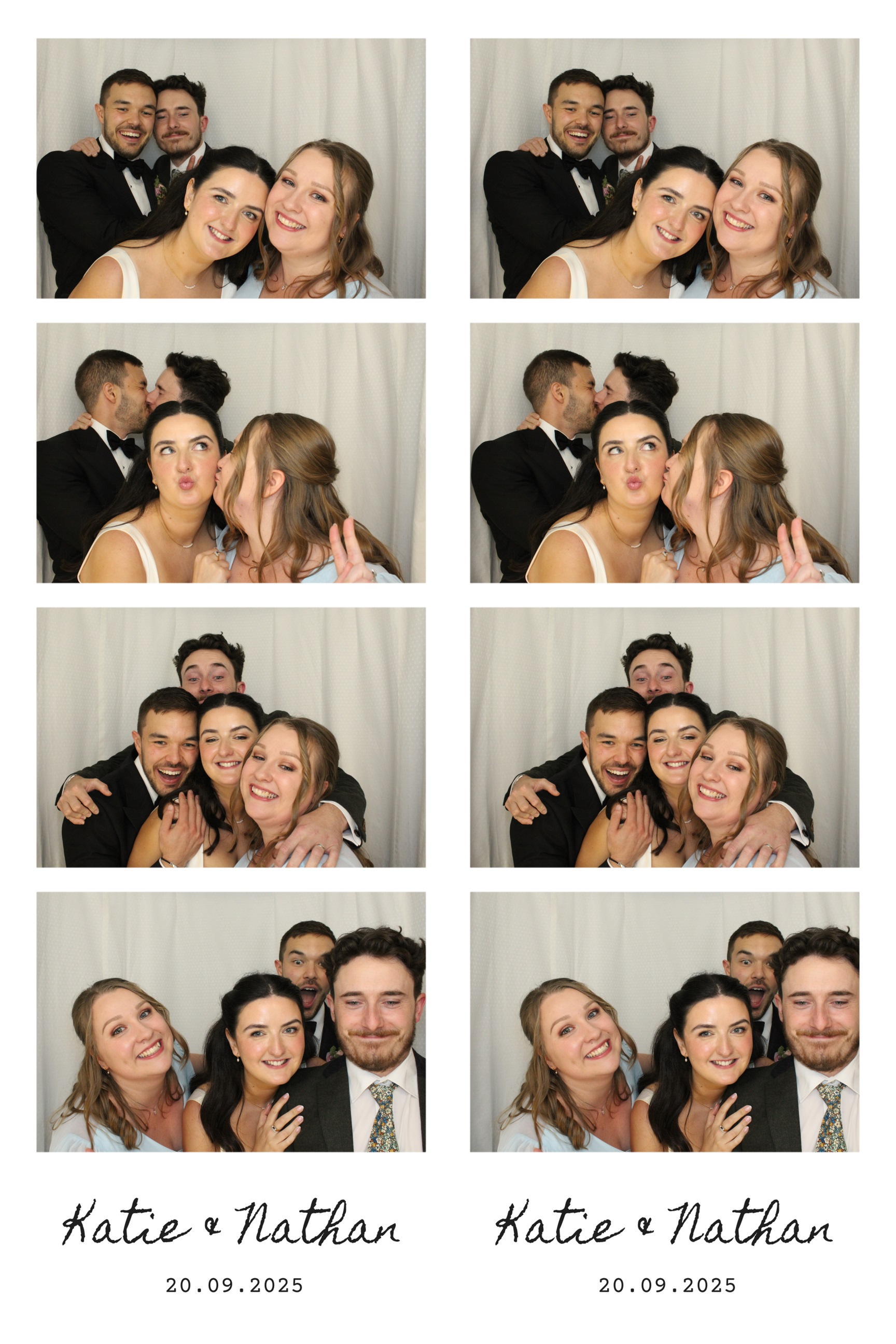 Katie & Nathan | View more photos from the event at images.mobile-photo-booth.com/u/MobilePhotoBoothUK/Katie-Nathan