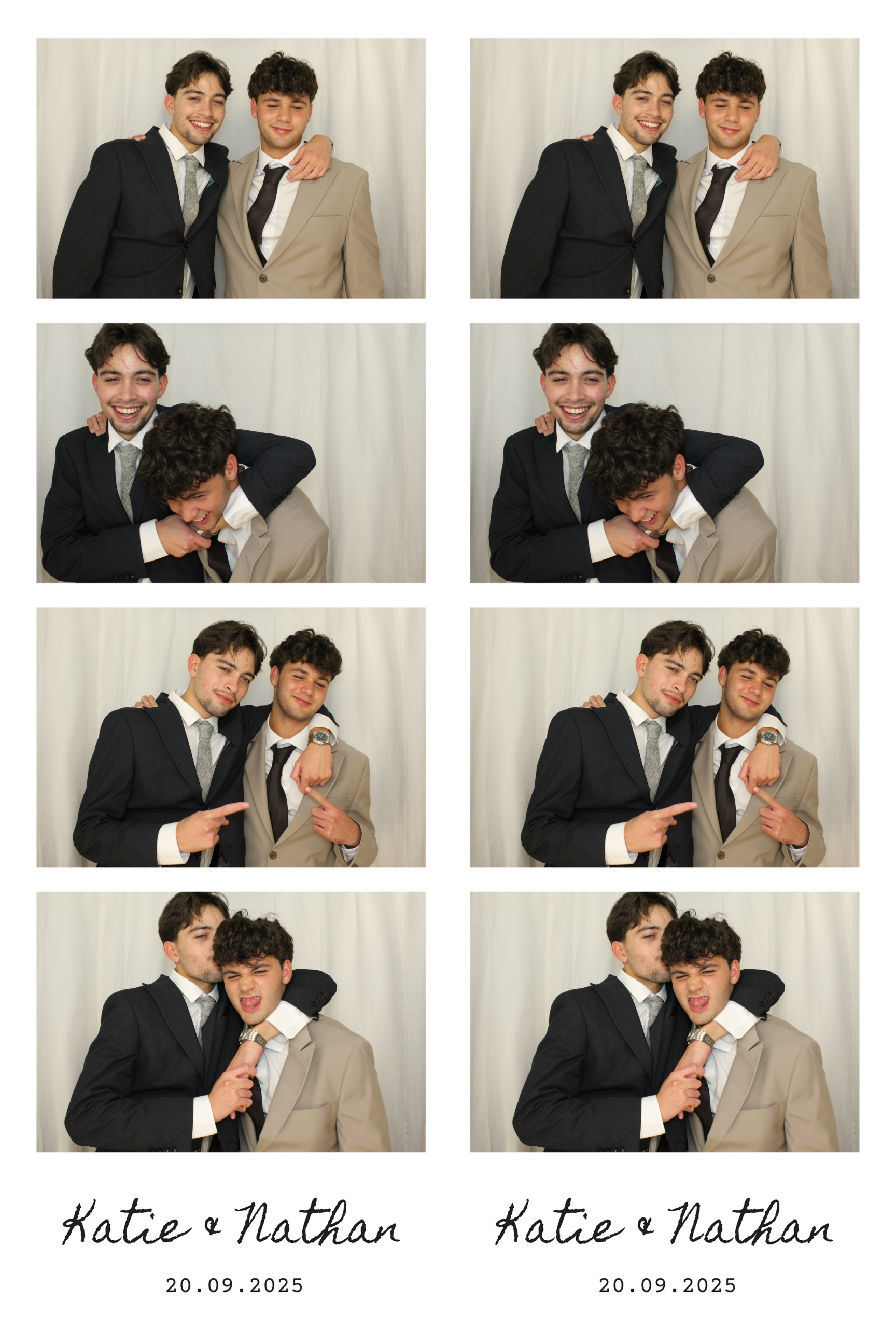 Katie & Nathan | View more photos from the event at images.mobile-photo-booth.com/u/MobilePhotoBoothUK/Katie-Nathan