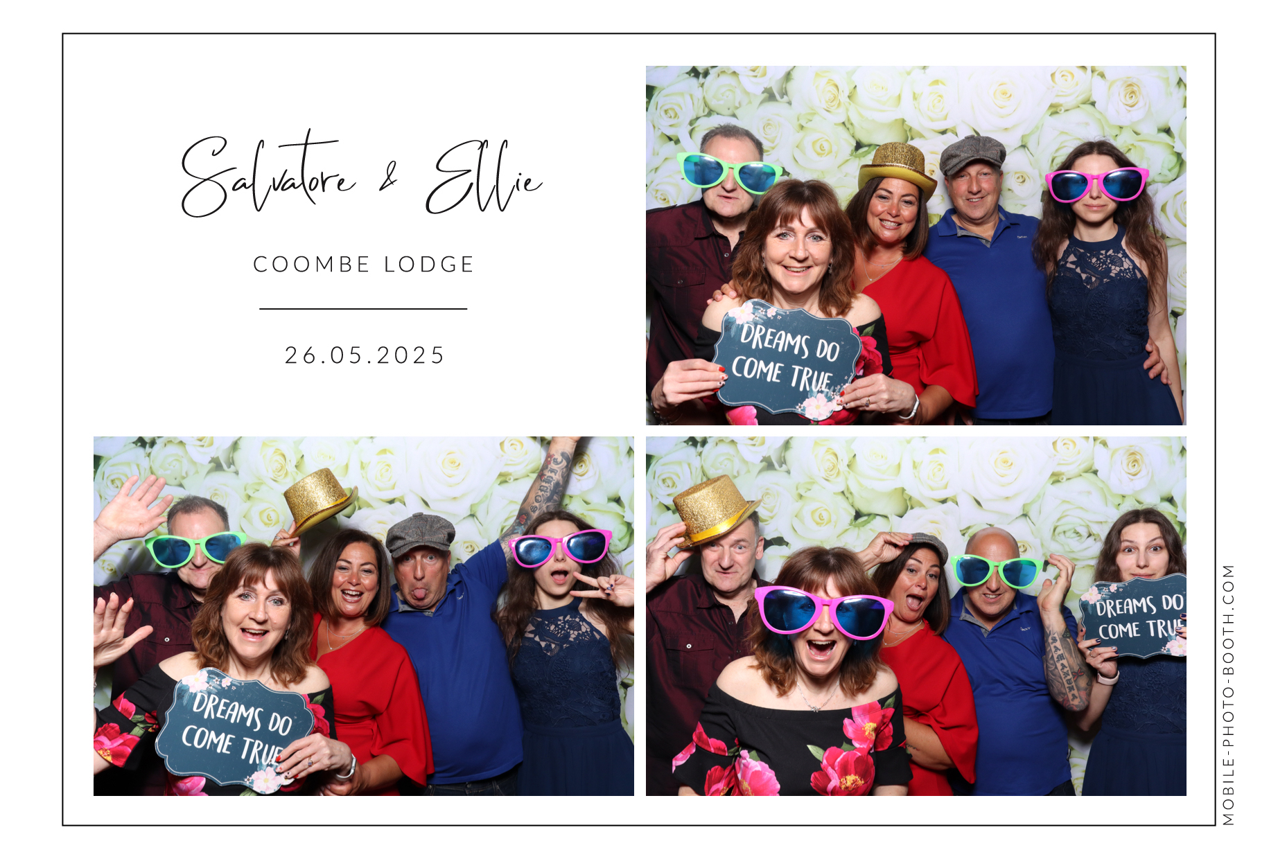 Salvatore & Ellie | View more photos from the event at images.mobile-photo-booth.com/u/MobilePhotoBoothUK/Salvatore-Ellie