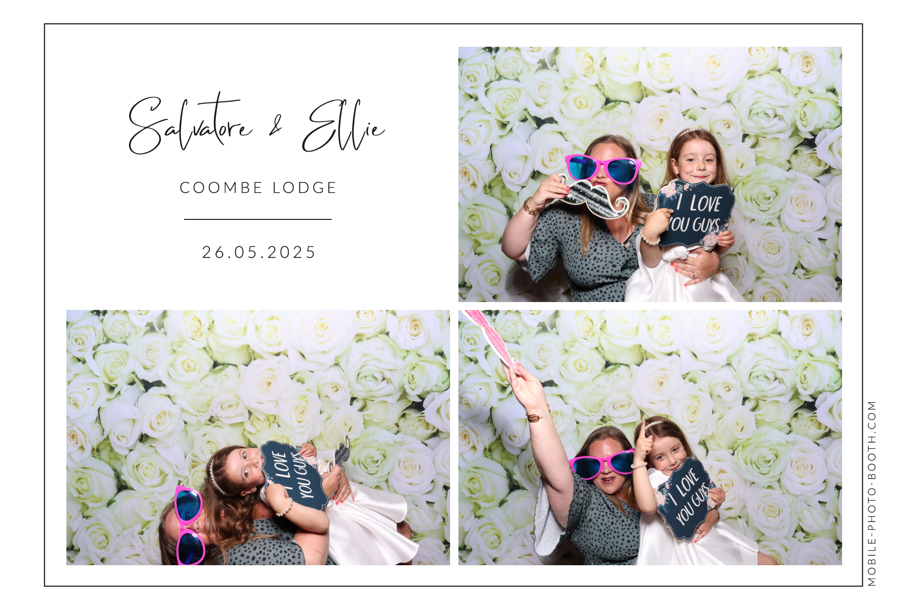 Salvatore & Ellie | View more photos from the event at images.mobile-photo-booth.com/u/MobilePhotoBoothUK/Salvatore-Ellie