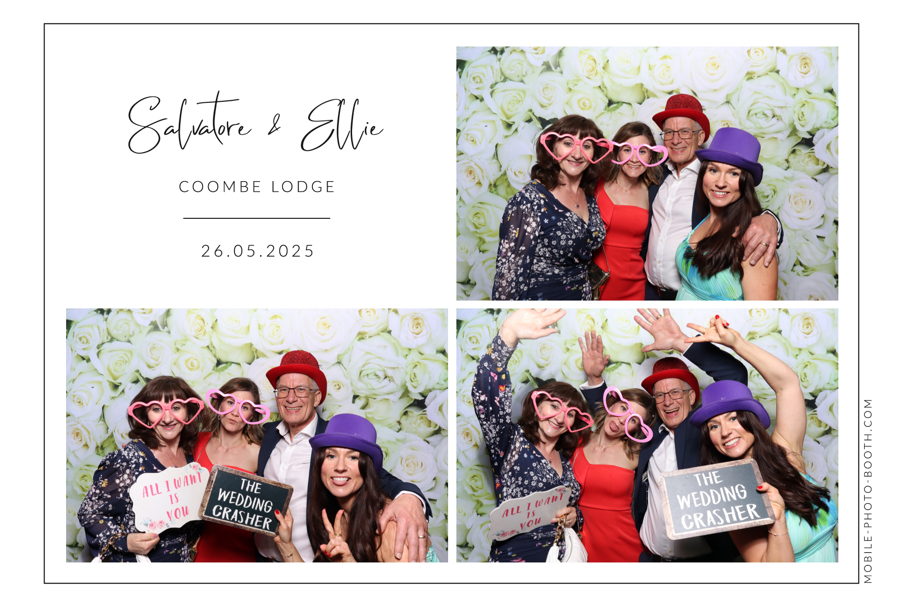 Salvatore & Ellie | View more photos from the event at images.mobile-photo-booth.com/u/MobilePhotoBoothUK/Salvatore-Ellie