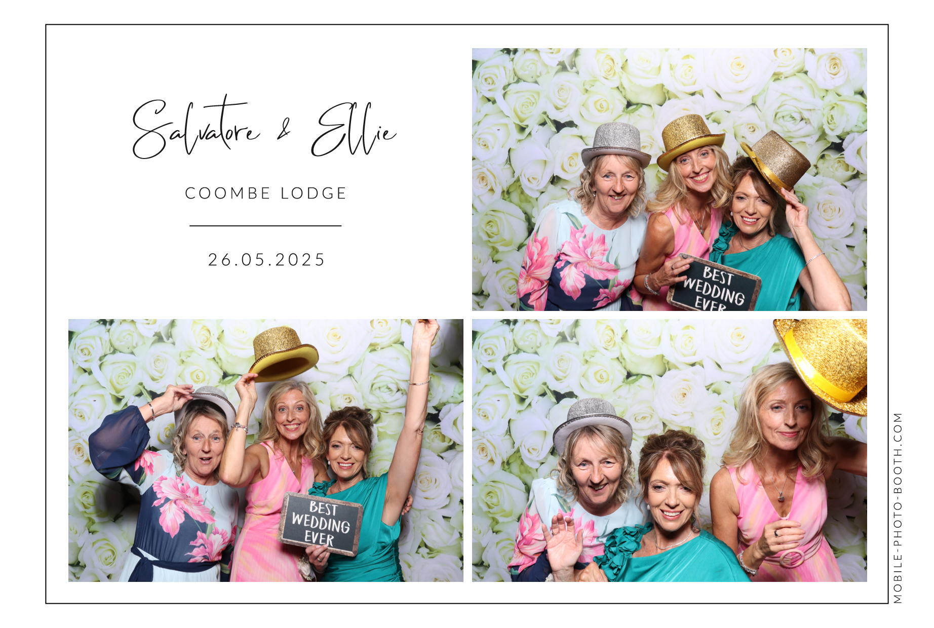 Salvatore & Ellie | View more photos from the event at images.mobile-photo-booth.com/u/MobilePhotoBoothUK/Salvatore-Ellie