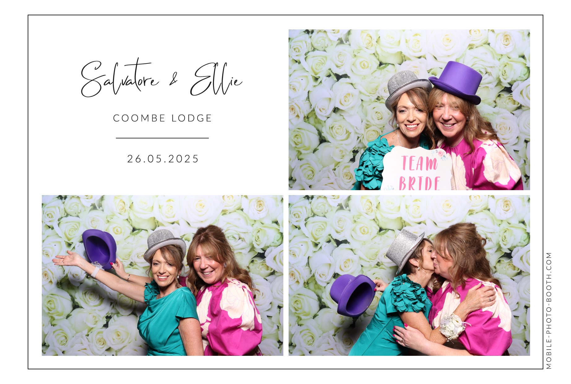 Salvatore & Ellie | View more photos from the event at images.mobile-photo-booth.com/u/MobilePhotoBoothUK/Salvatore-Ellie