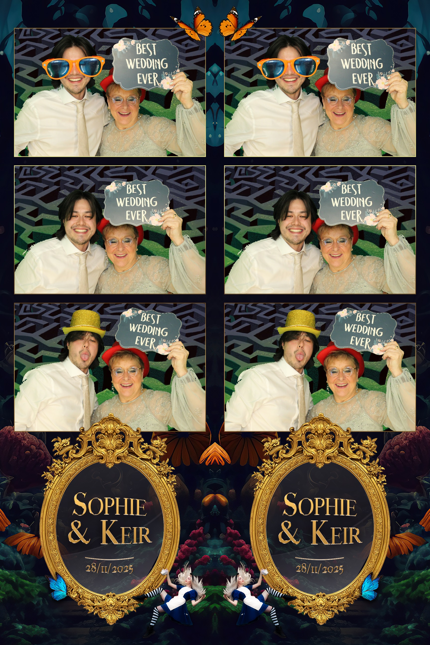 Sophie & Keir | View more photos from the event at images.mobile-photo-booth.com/u/MobilePhotoBoothUK/Sophie-Keir