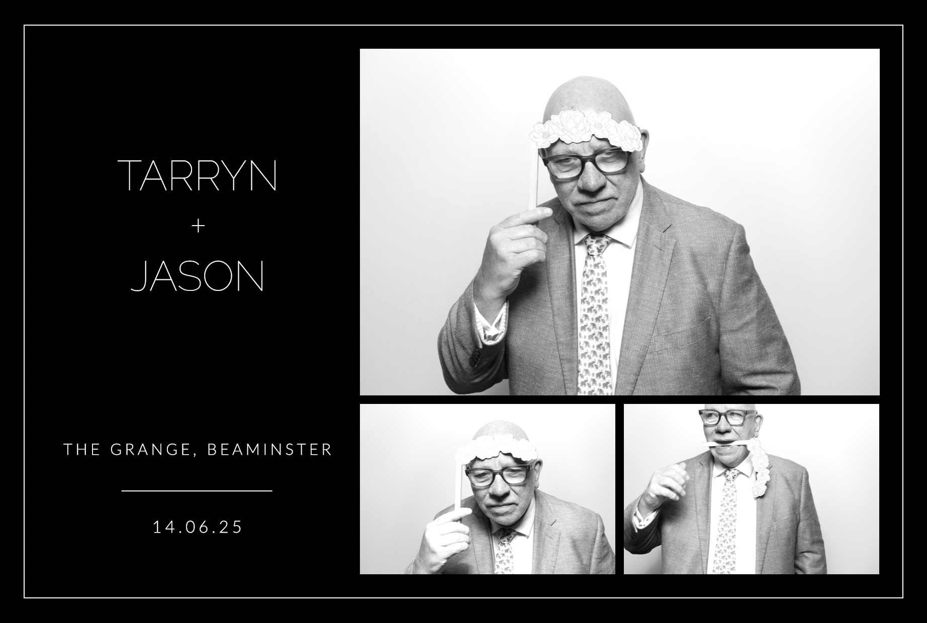 Tarryn & Jason | View more photos from the event at images.mobile-photo-booth.com/u/MobilePhotoBoothUK/Tarryn-Jason