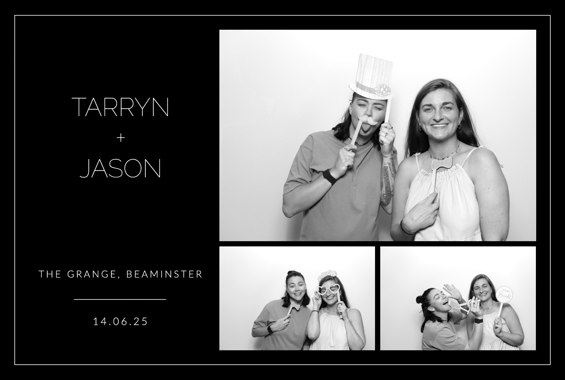 Tarryn & Jason | View more photos from the event at images.mobile-photo-booth.com/u/MobilePhotoBoothUK/Tarryn-Jason