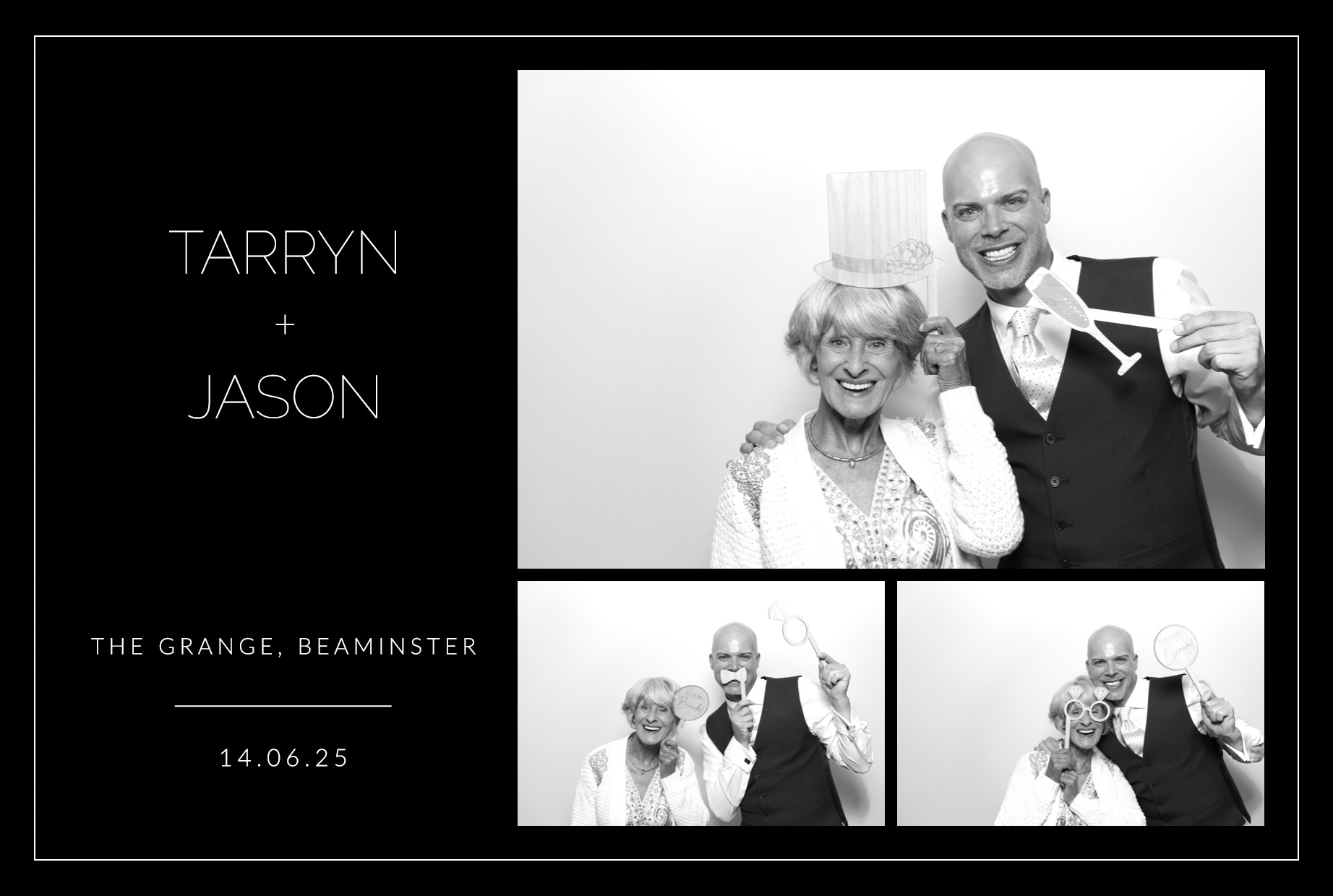 Tarryn & Jason | View more photos from the event at images.mobile-photo-booth.com/u/MobilePhotoBoothUK/Tarryn-Jason