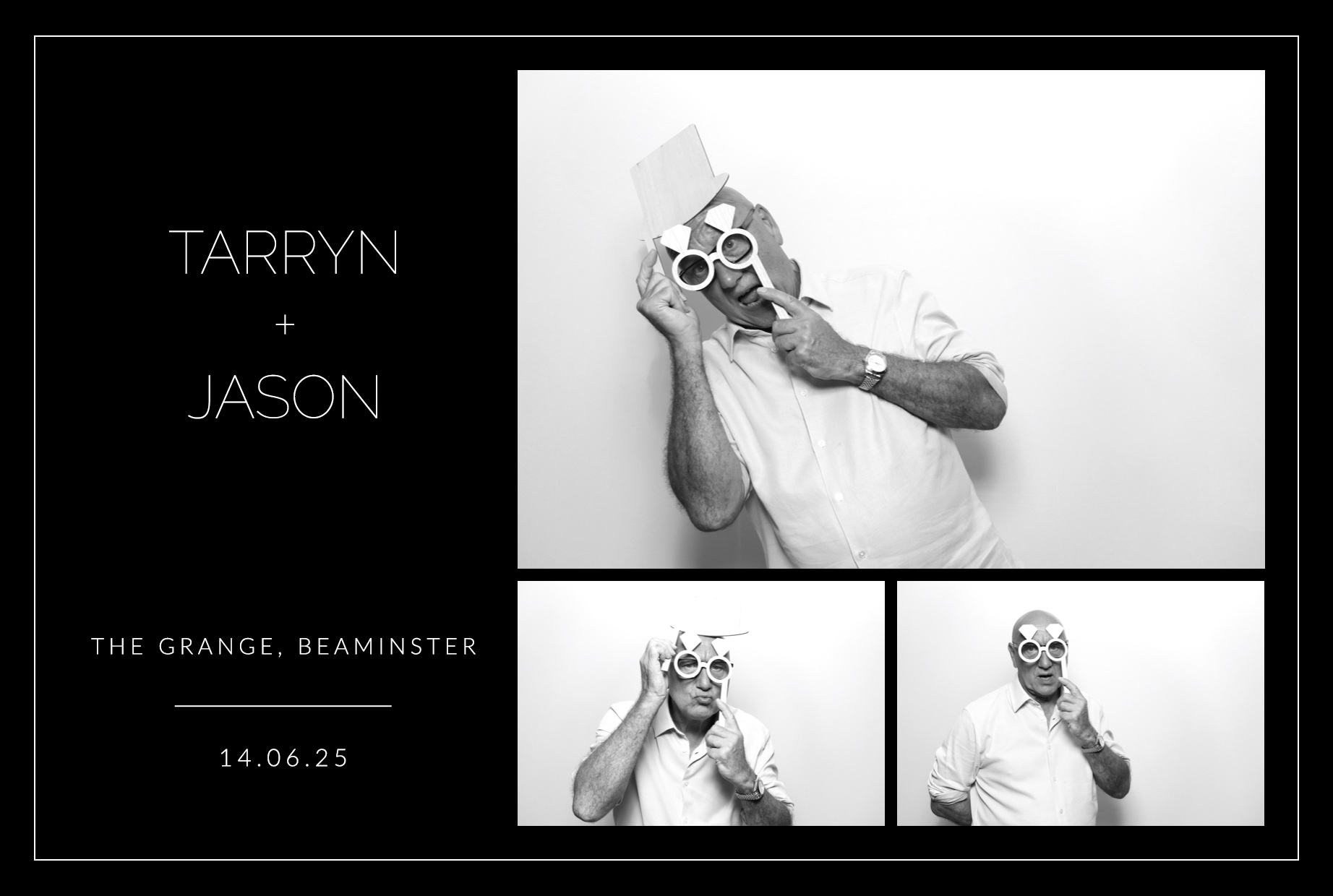 Tarryn & Jason | View more photos from the event at images.mobile-photo-booth.com/u/MobilePhotoBoothUK/Tarryn-Jason