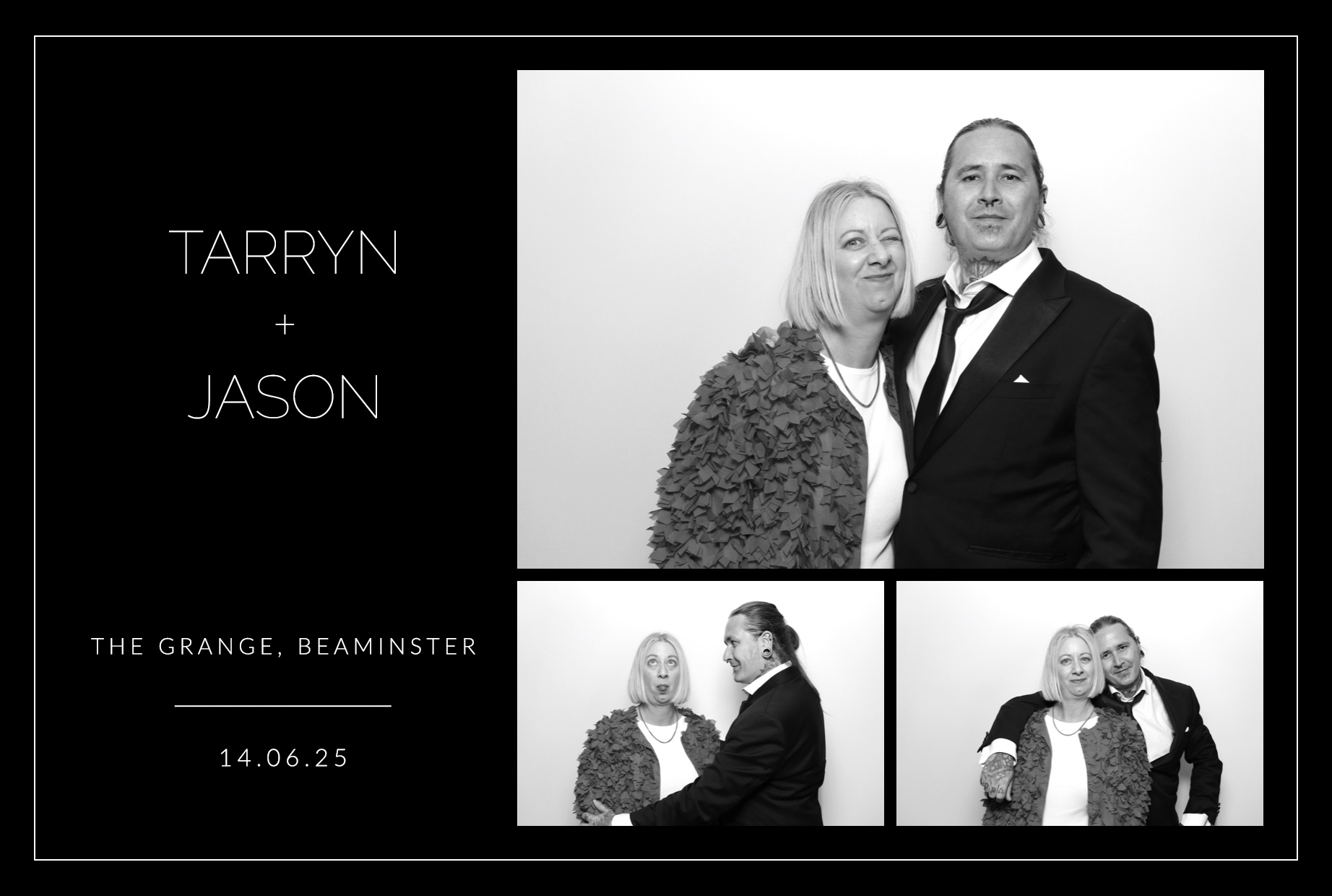 Tarryn & Jason | View more photos from the event at images.mobile-photo-booth.com/u/MobilePhotoBoothUK/Tarryn-Jason