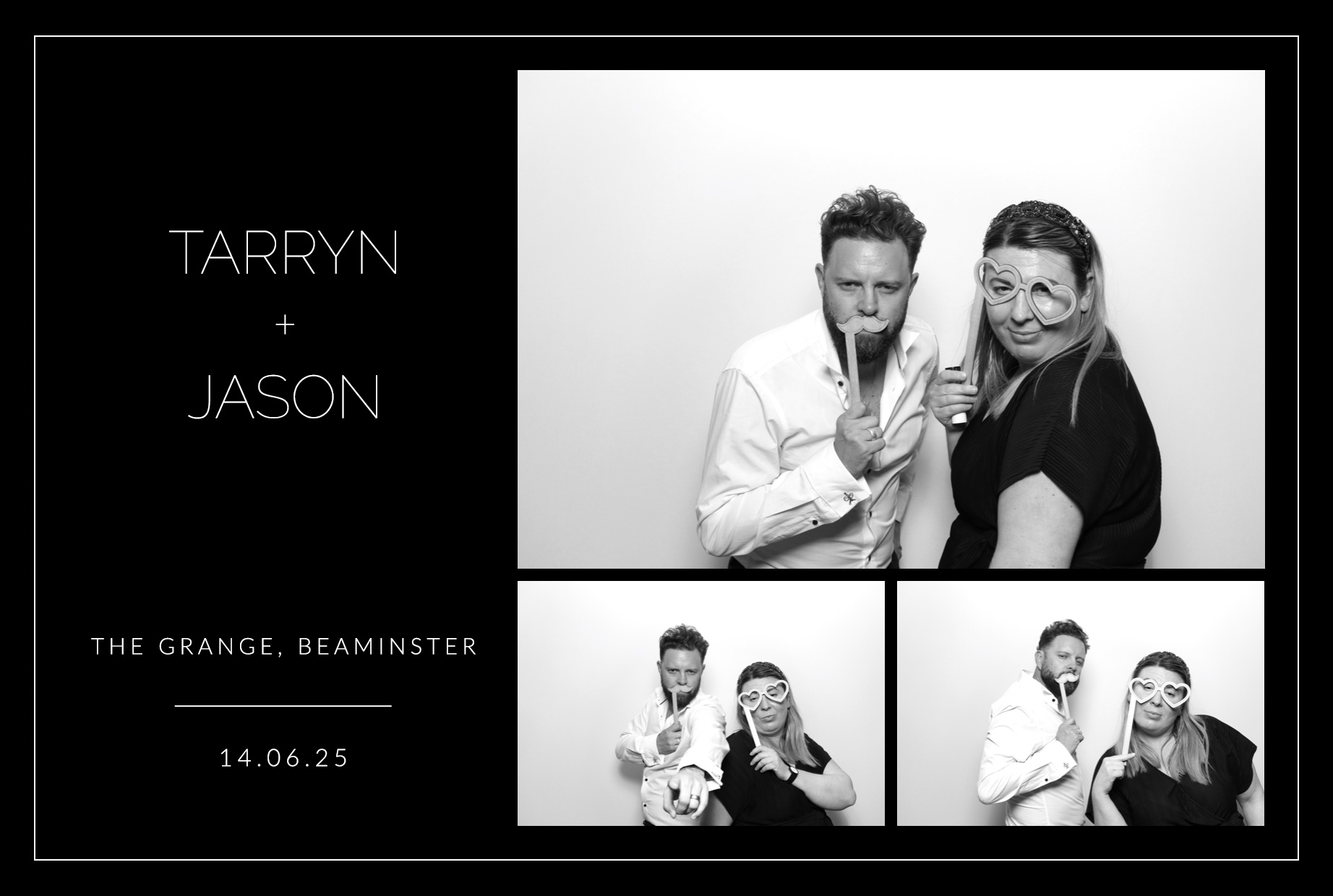 Tarryn & Jason | View more photos from the event at images.mobile-photo-booth.com/u/MobilePhotoBoothUK/Tarryn-Jason