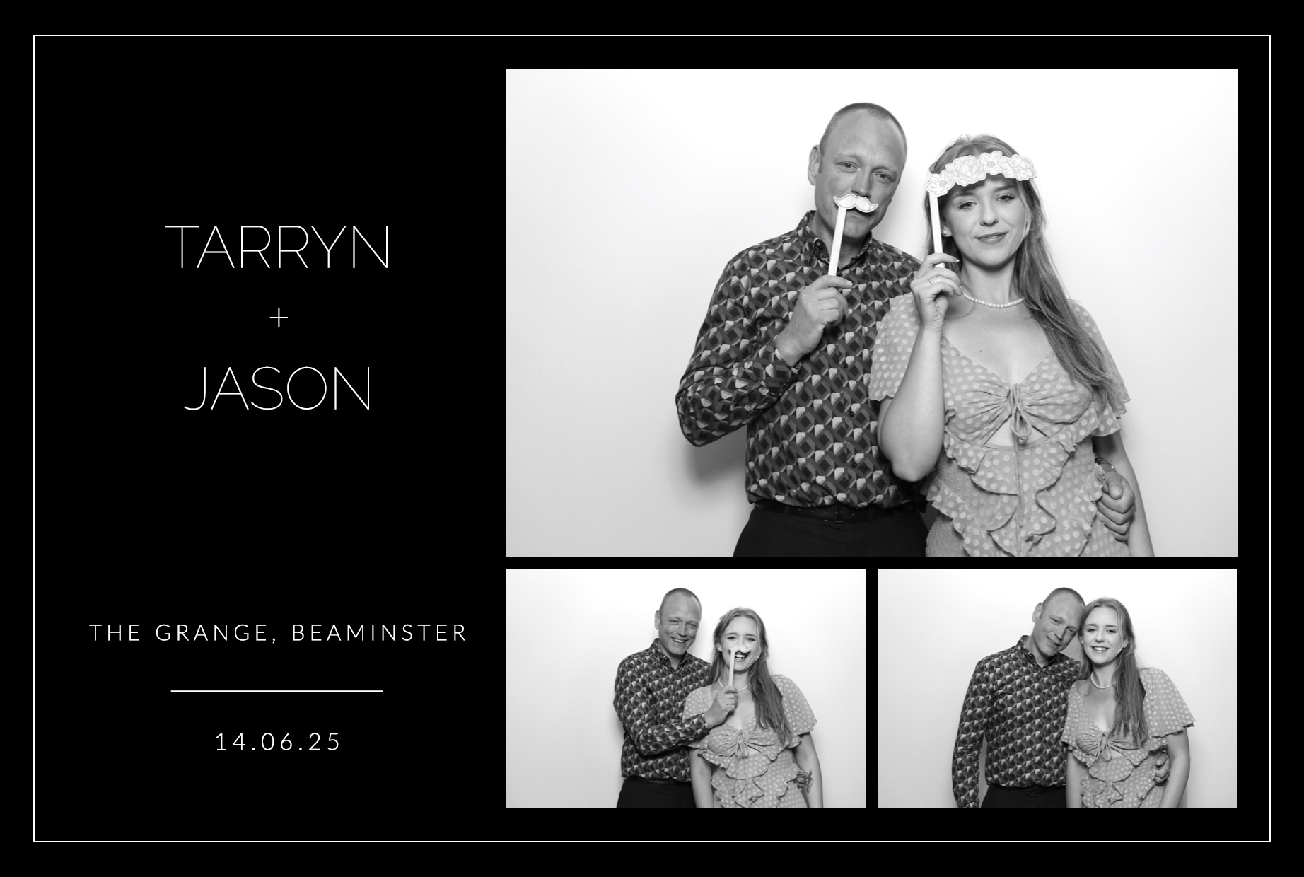 Tarryn & Jason | View more photos from the event at images.mobile-photo-booth.com/u/MobilePhotoBoothUK/Tarryn-Jason