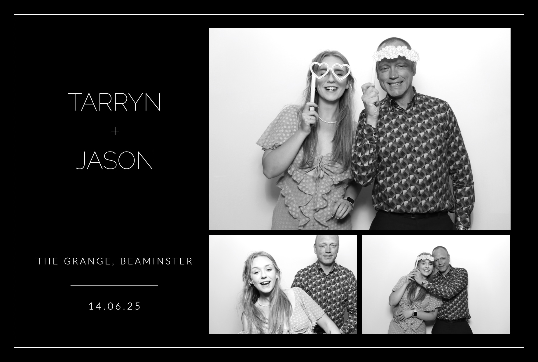 Tarryn & Jason | View more photos from the event at images.mobile-photo-booth.com/u/MobilePhotoBoothUK/Tarryn-Jason