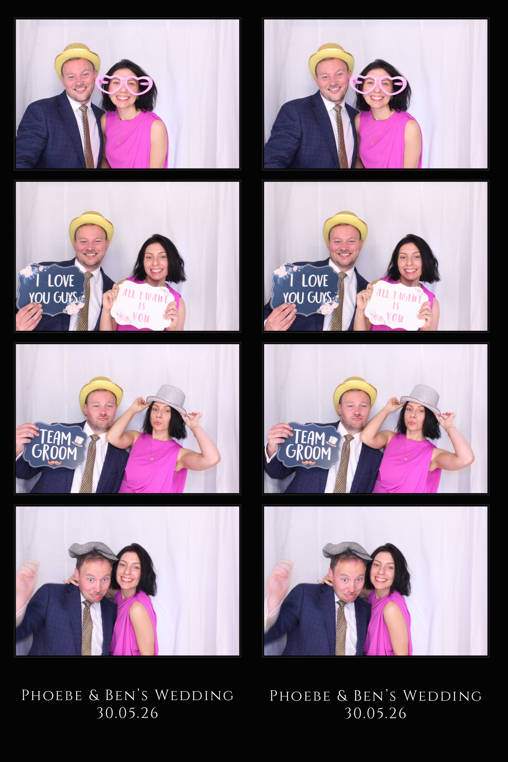 Phoebe & Ben | View more photos from the event at images.mobile-photo-booth.com/u/MobilePhotoBoothUK/Phoebe-Ben