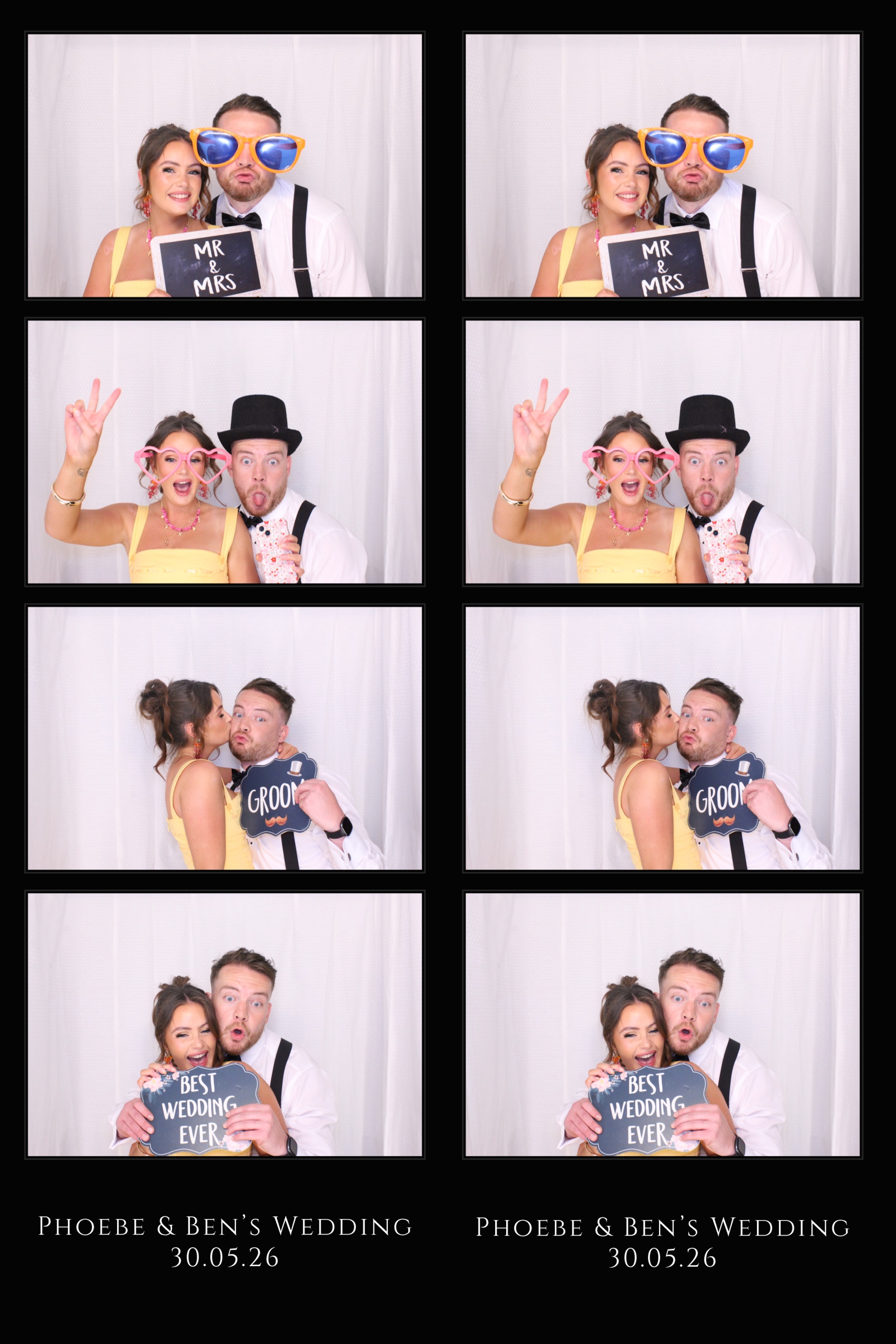 Phoebe & Ben | View more photos from the event at images.mobile-photo-booth.com/u/MobilePhotoBoothUK/Phoebe-Ben