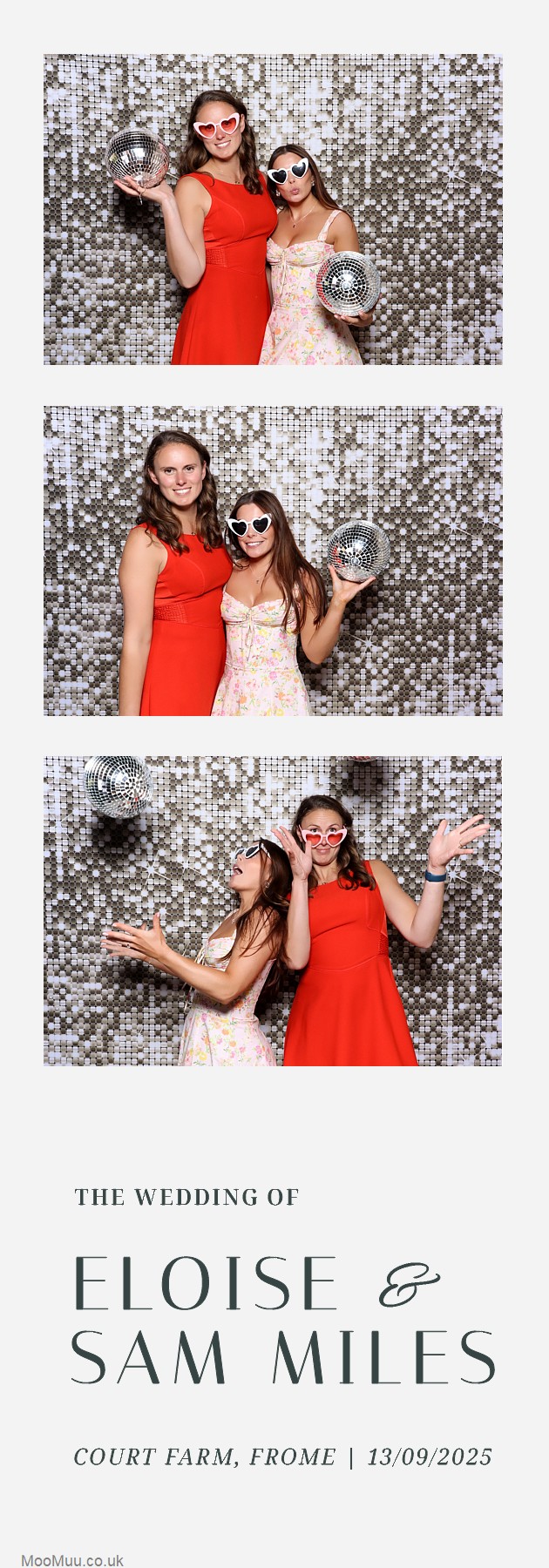 Eloise & Sam | View more photos from the event at v1.boothgallery.com/u/MooMuu-Photo-Booths/Eloise-Sam