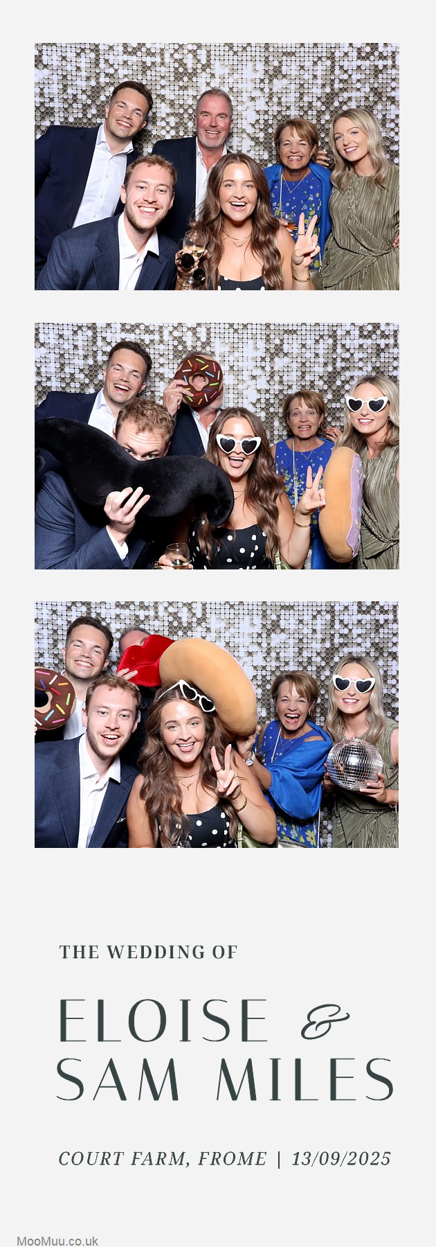 Eloise & Sam | View more photos from the event at v1.boothgallery.com/u/MooMuu-Photo-Booths/Eloise-Sam