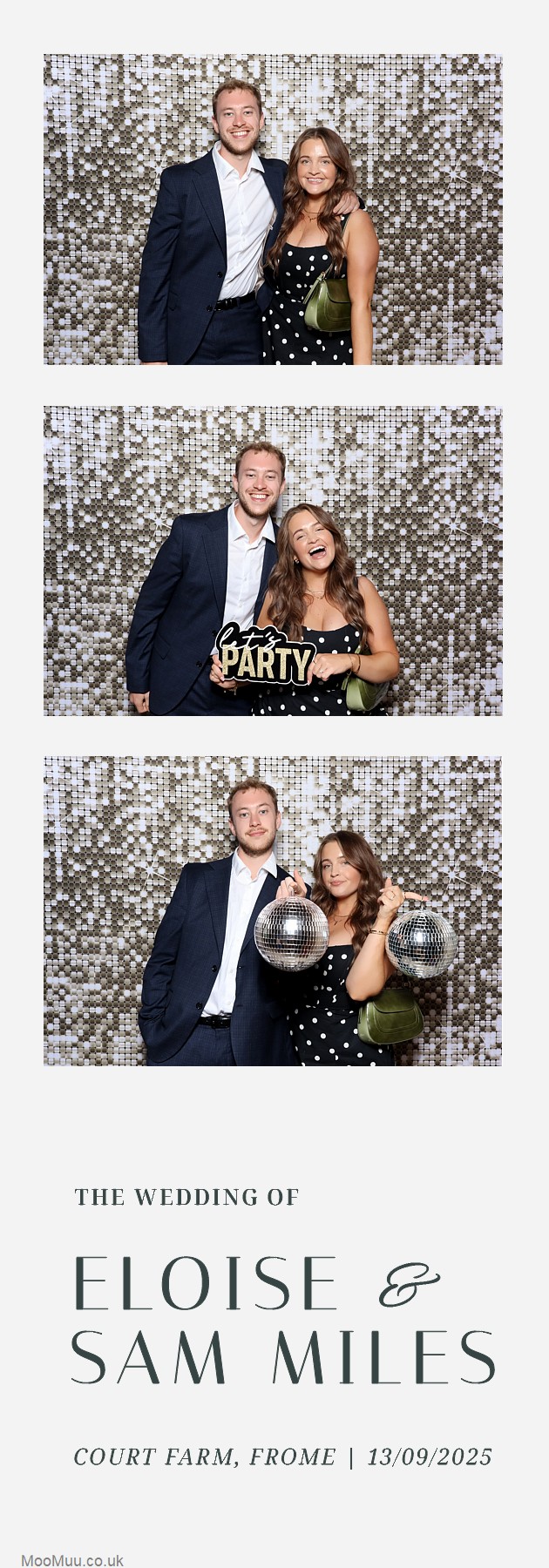 Eloise & Sam | View more photos from the event at v1.boothgallery.com/u/MooMuu-Photo-Booths/Eloise-Sam