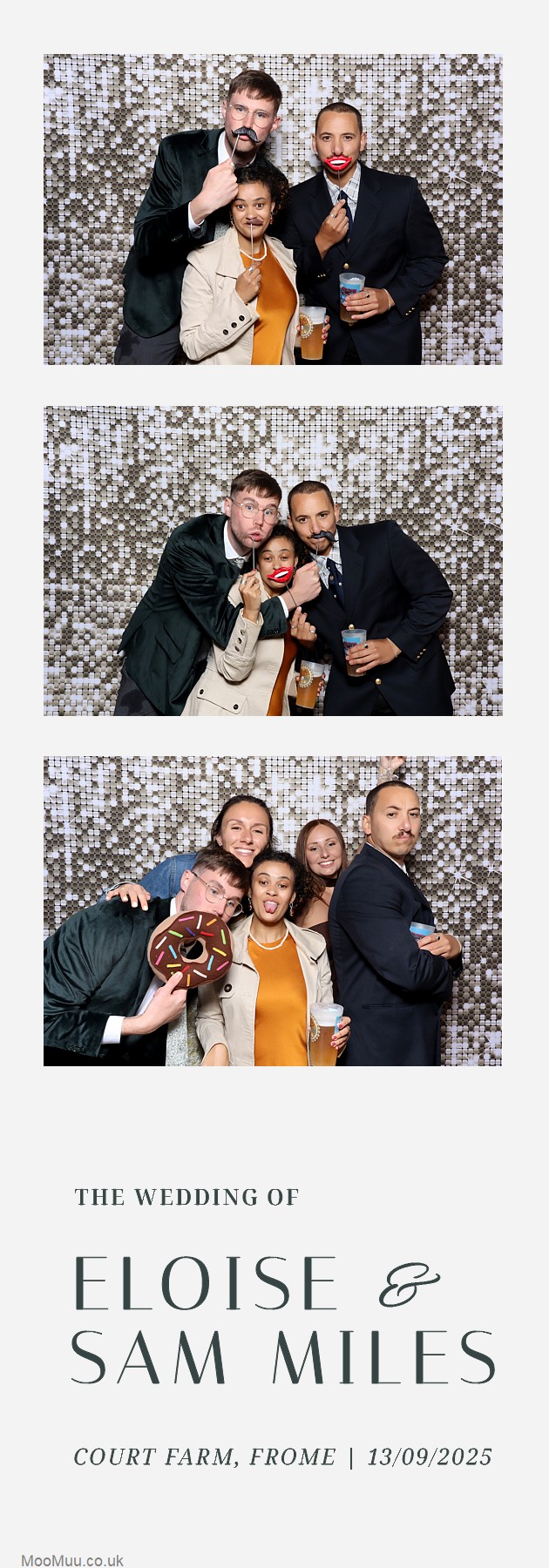 Eloise & Sam | View more photos from the event at v1.boothgallery.com/u/MooMuu-Photo-Booths/Eloise-Sam