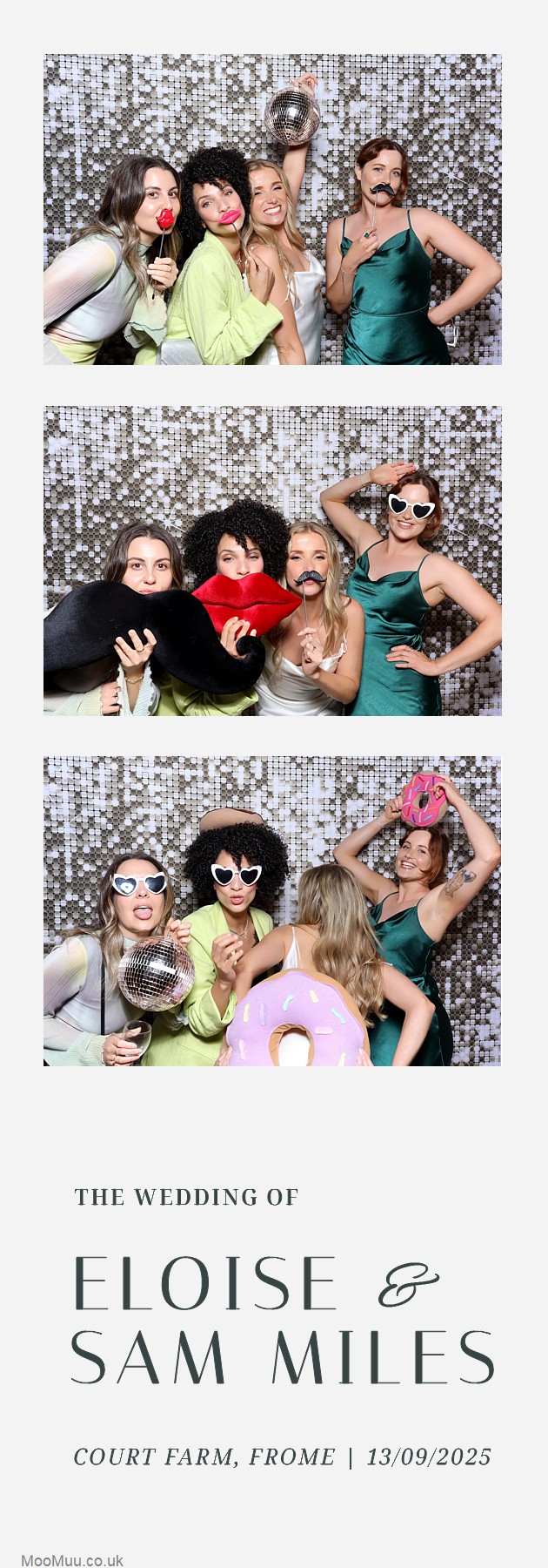 Eloise & Sam | View more photos from the event at v1.boothgallery.com/u/MooMuu-Photo-Booths/Eloise-Sam
