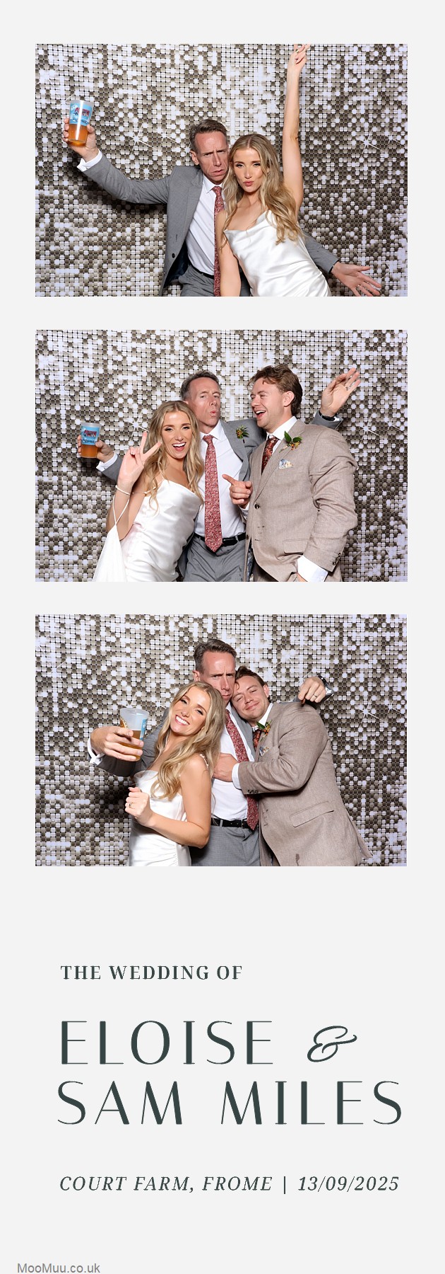 Eloise & Sam | View more photos from the event at v1.boothgallery.com/u/MooMuu-Photo-Booths/Eloise-Sam