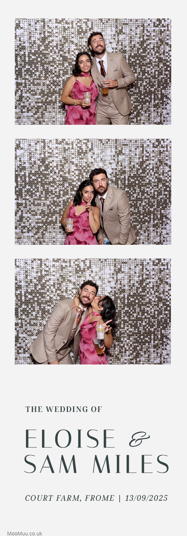 Eloise & Sam | View more photos from the event at v1.boothgallery.com/u/MooMuu-Photo-Booths/Eloise-Sam