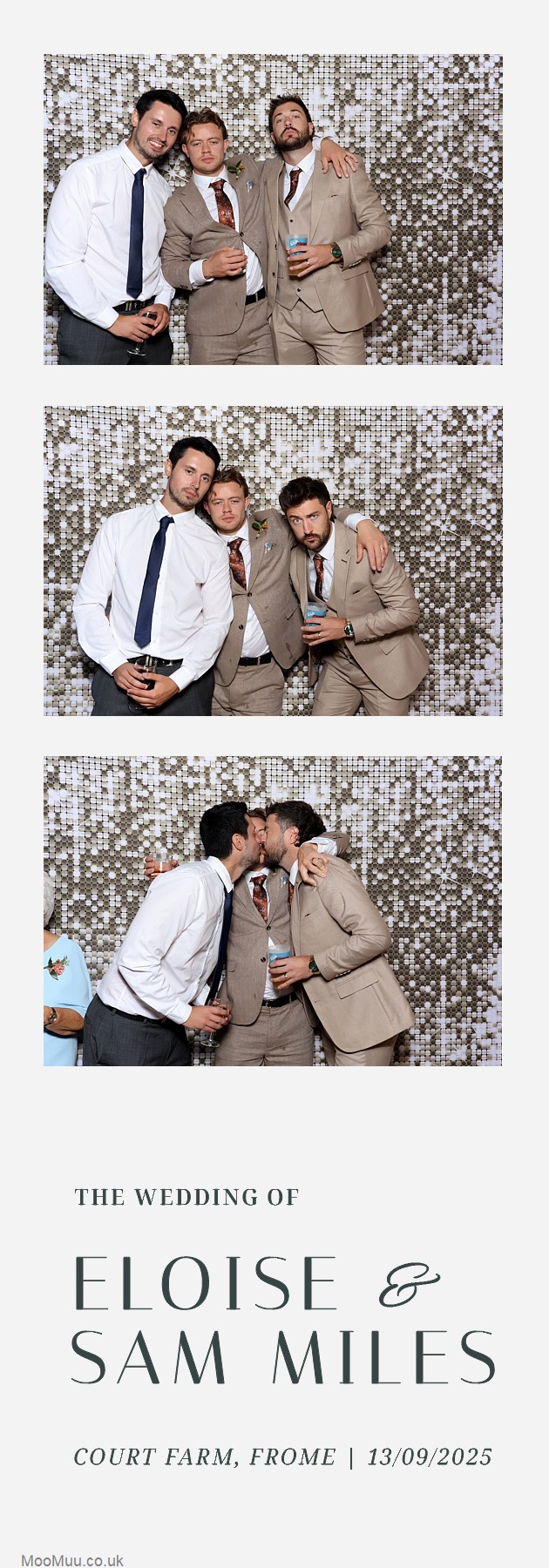 Eloise & Sam | View more photos from the event at v1.boothgallery.com/u/MooMuu-Photo-Booths/Eloise-Sam