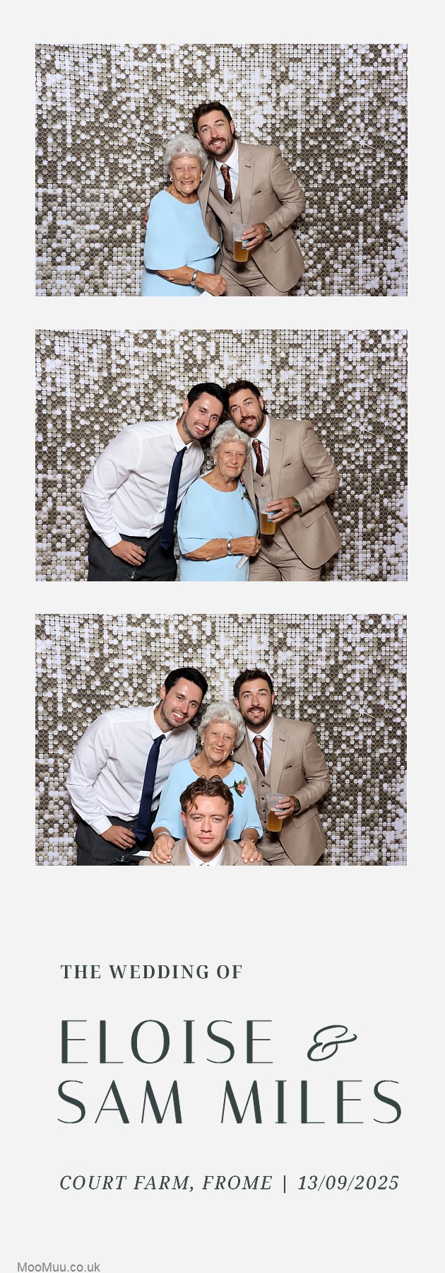 Eloise & Sam | View more photos from the event at v1.boothgallery.com/u/MooMuu-Photo-Booths/Eloise-Sam