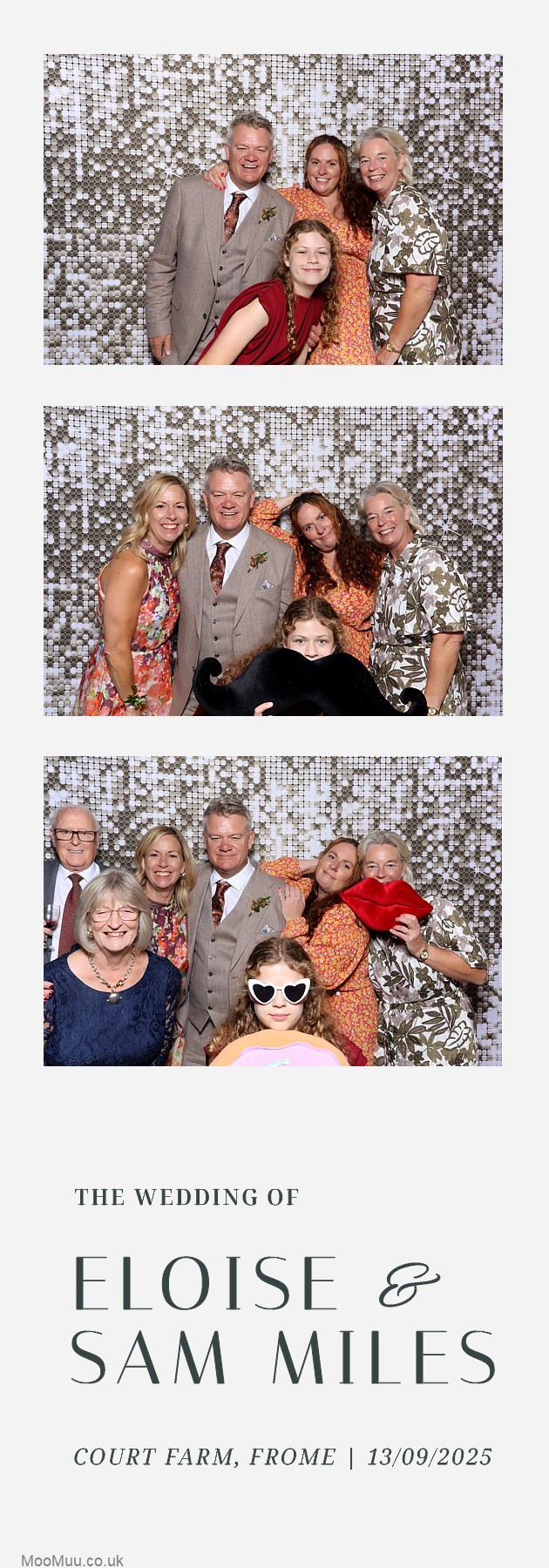 Eloise & Sam | View more photos from the event at v1.boothgallery.com/u/MooMuu-Photo-Booths/Eloise-Sam