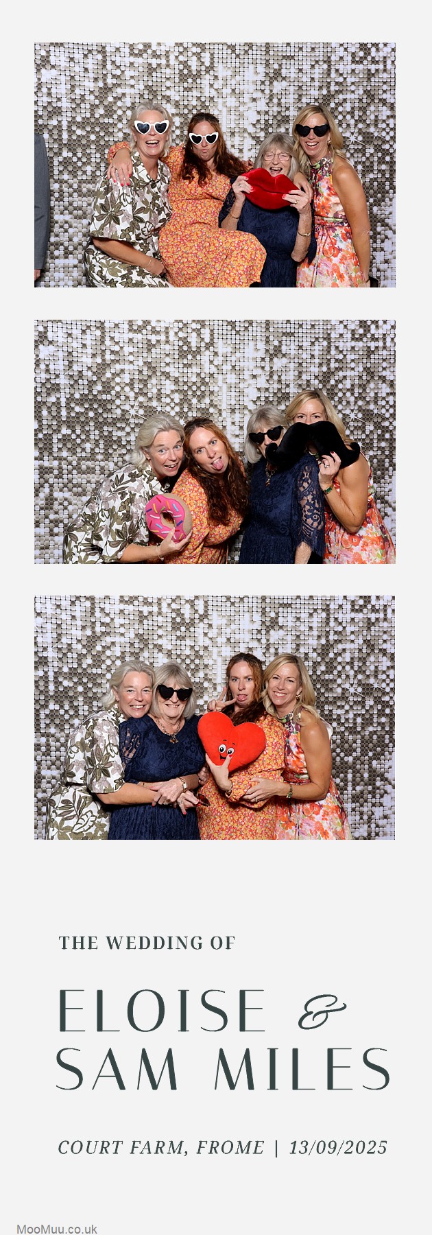 Eloise & Sam | View more photos from the event at v1.boothgallery.com/u/MooMuu-Photo-Booths/Eloise-Sam