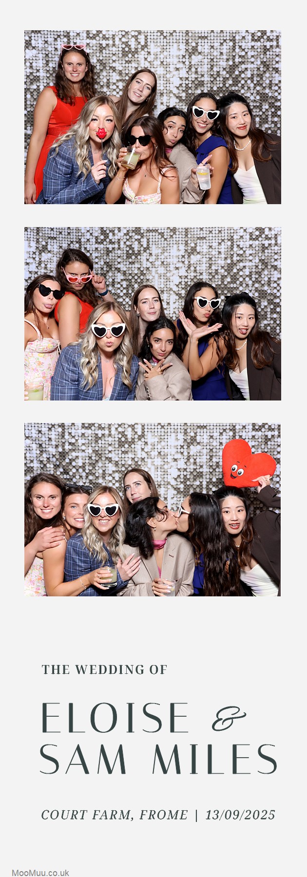 Eloise & Sam | View more photos from the event at v1.boothgallery.com/u/MooMuu-Photo-Booths/Eloise-Sam