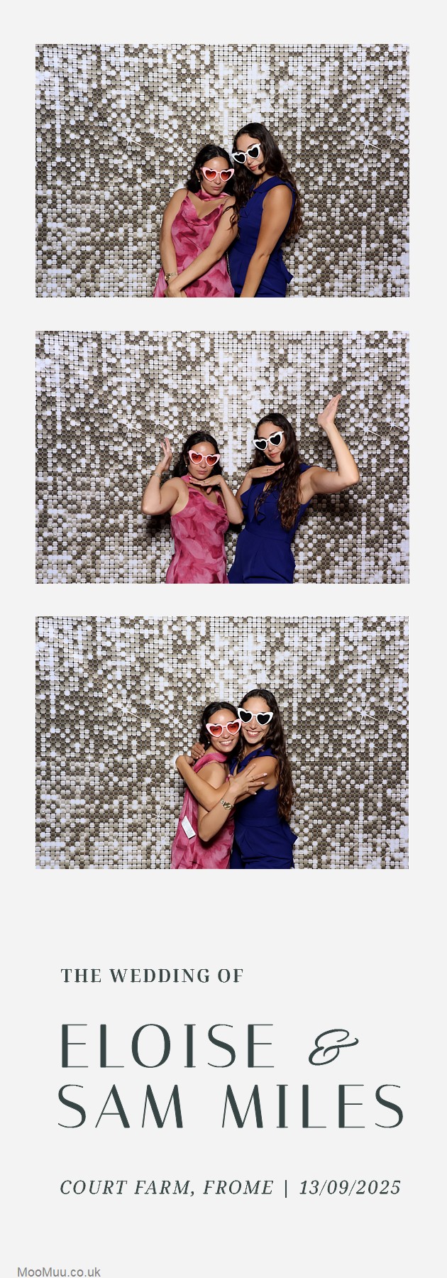 Eloise & Sam | View more photos from the event at v1.boothgallery.com/u/MooMuu-Photo-Booths/Eloise-Sam