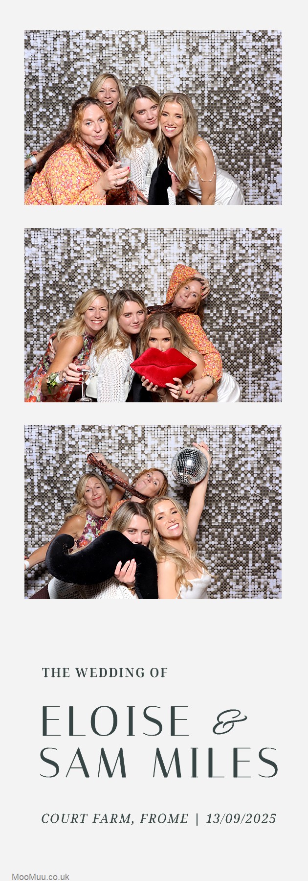 Eloise & Sam | View more photos from the event at v1.boothgallery.com/u/MooMuu-Photo-Booths/Eloise-Sam